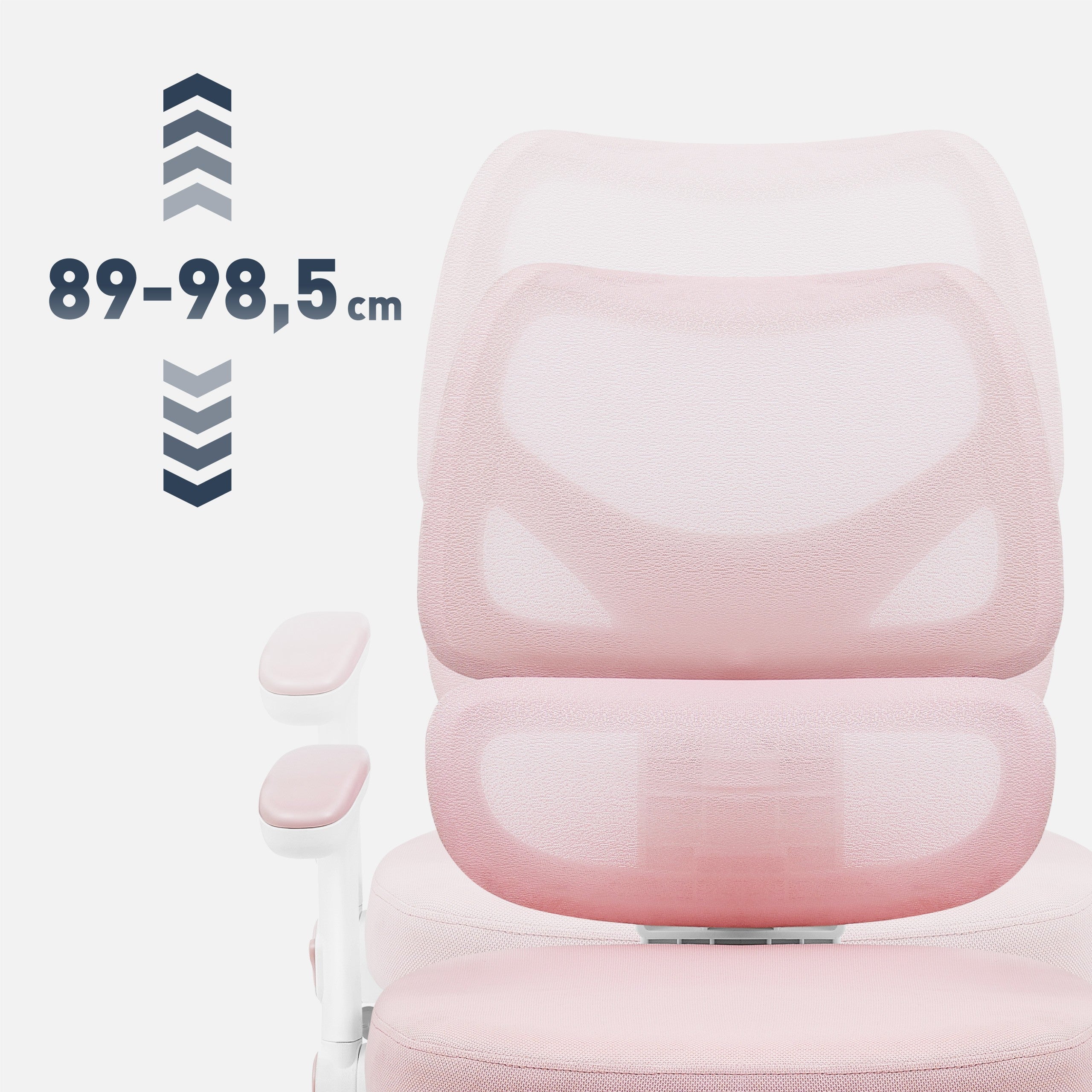 Sillón giratorio Mark Adler Junior 5.3 Rosa