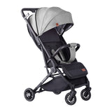 Cochecito infantil Tulano Milan, gris y negro, plegable, hasta 22 kg
