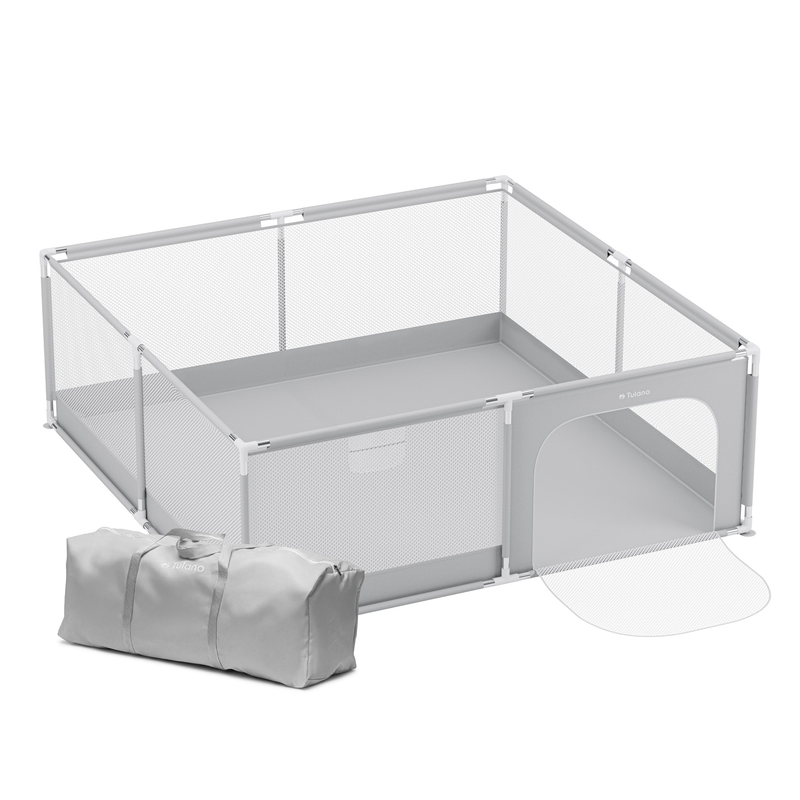 OUTLET Cuna de viaje Tulano Cozy 28 Grey - 200 cm
