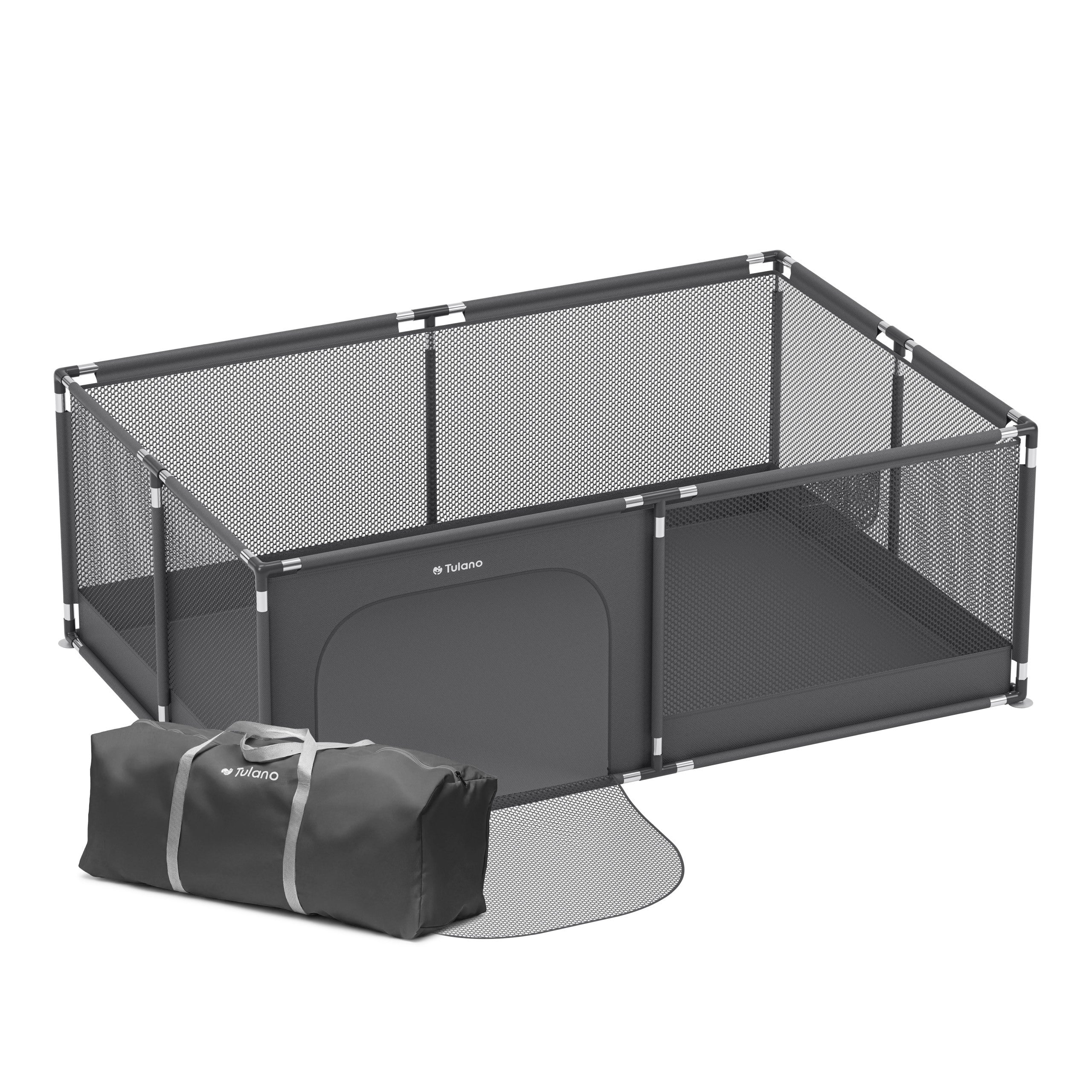 Parque infantil Tulano Cozy 22 Graphite - 180 cm