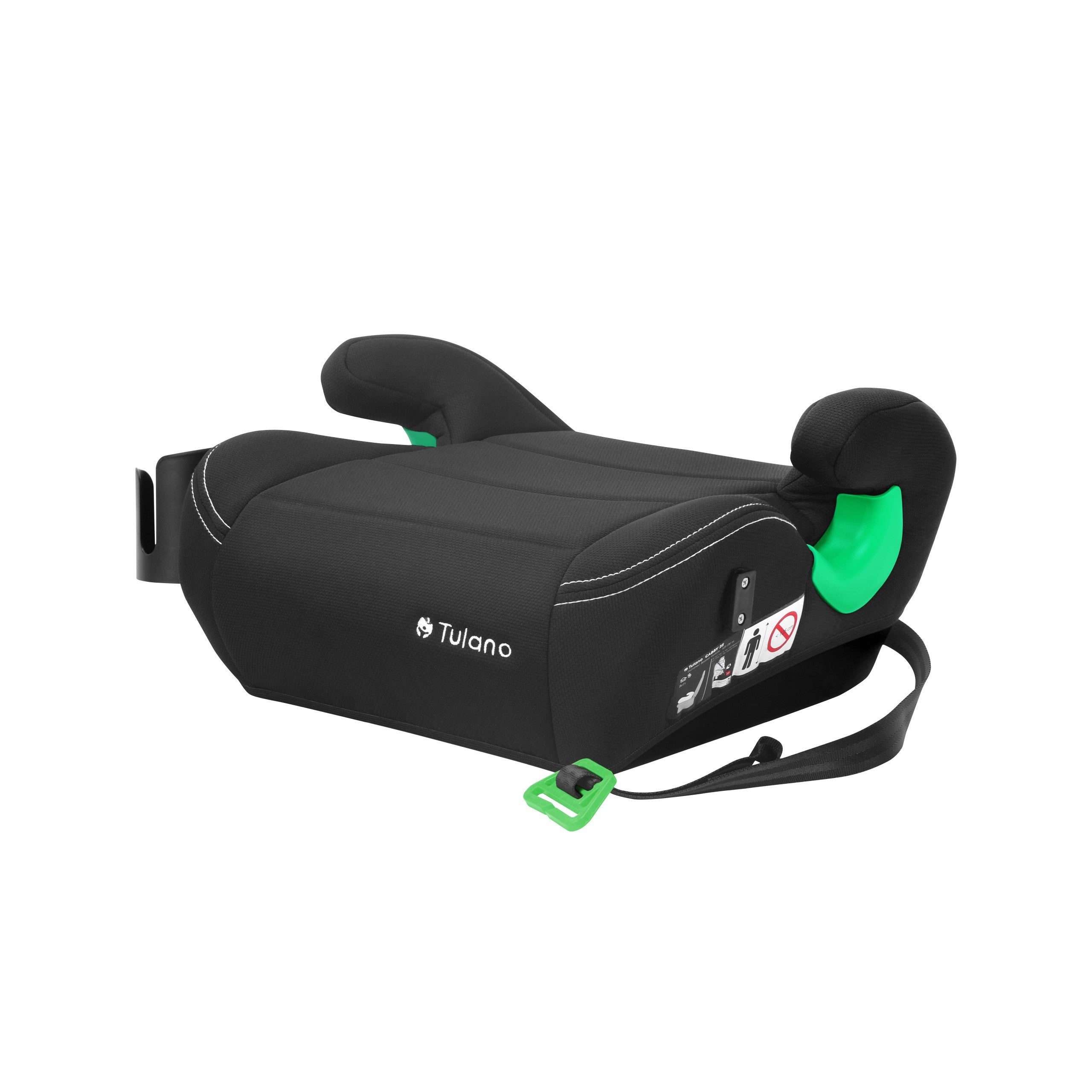 Silla de coche con base Tulano Cabby 25 Black, 125-150 cm, I-Size