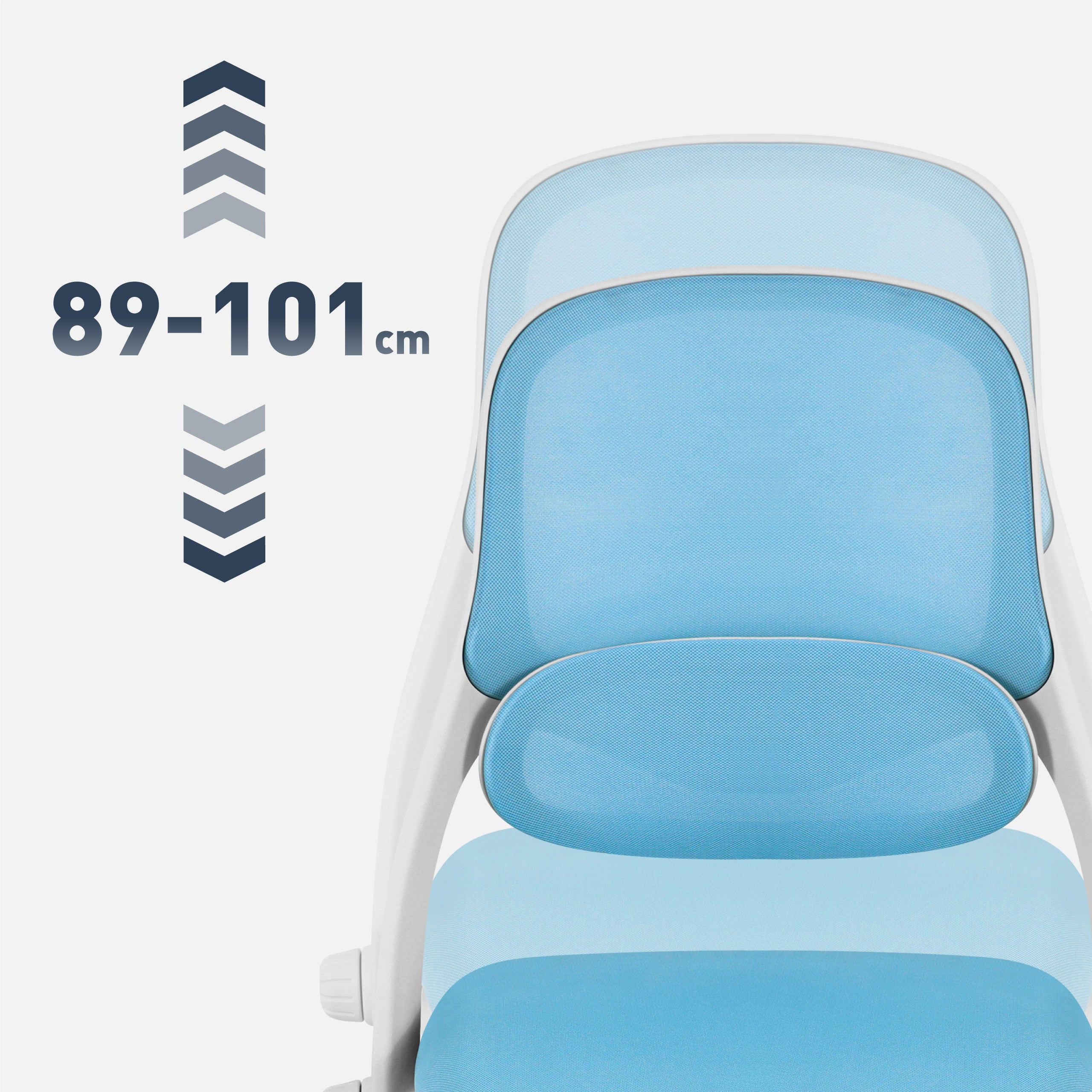 Silla giratoria para niños Mark Adler Junior 4.7 Blue