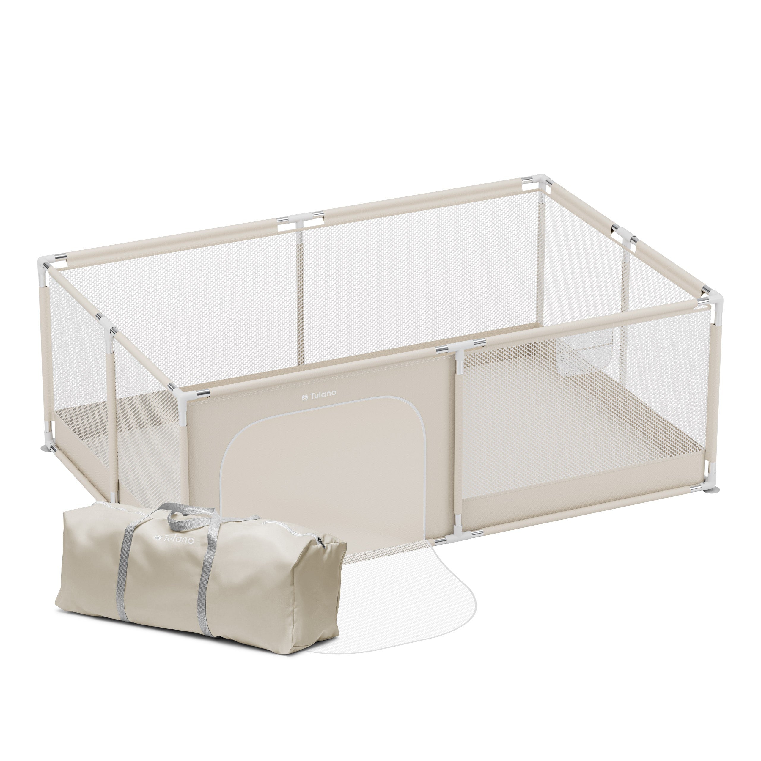 Parque infantil Tulano Cozy 22 Beige - 180 cm