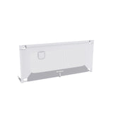 Barandilla de seguridad para cama de 160 cm Tulano Cover 46 Blanco-Gris