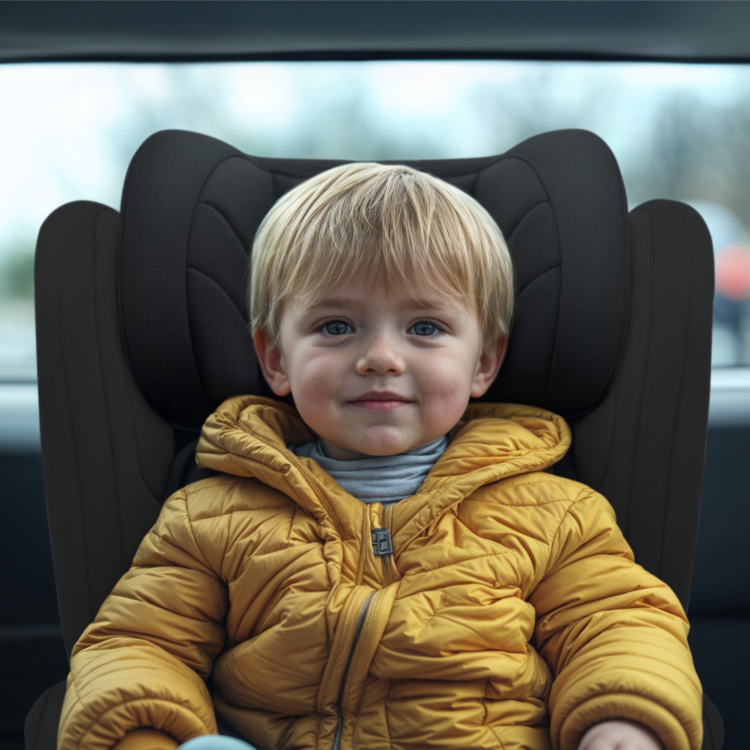 Silla de coche Tulano Joy 35 Black ISOFIX 100-150 cm I-Size