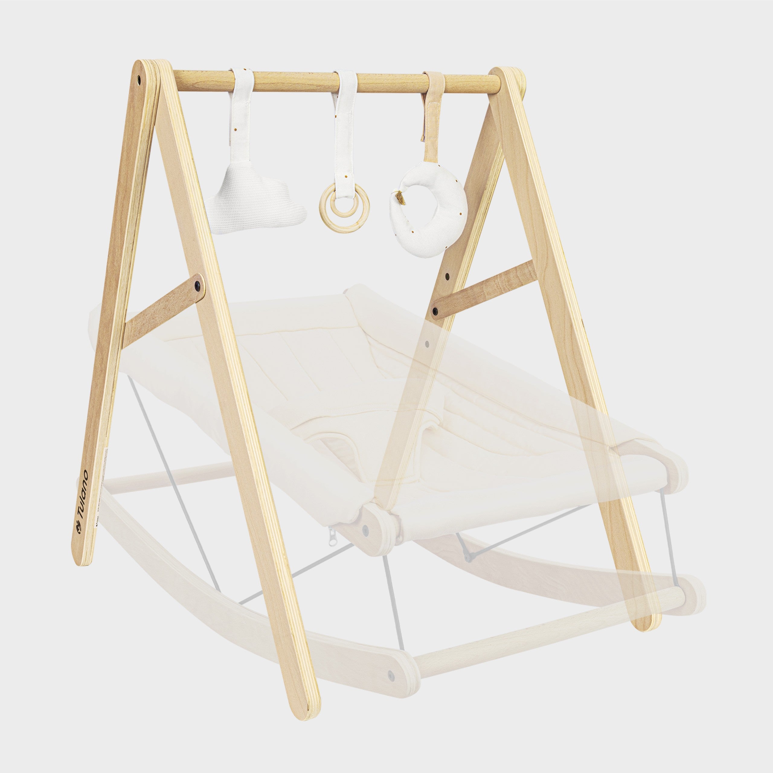 Tumbona 2 en 1 Tulano Moon 45 Beige