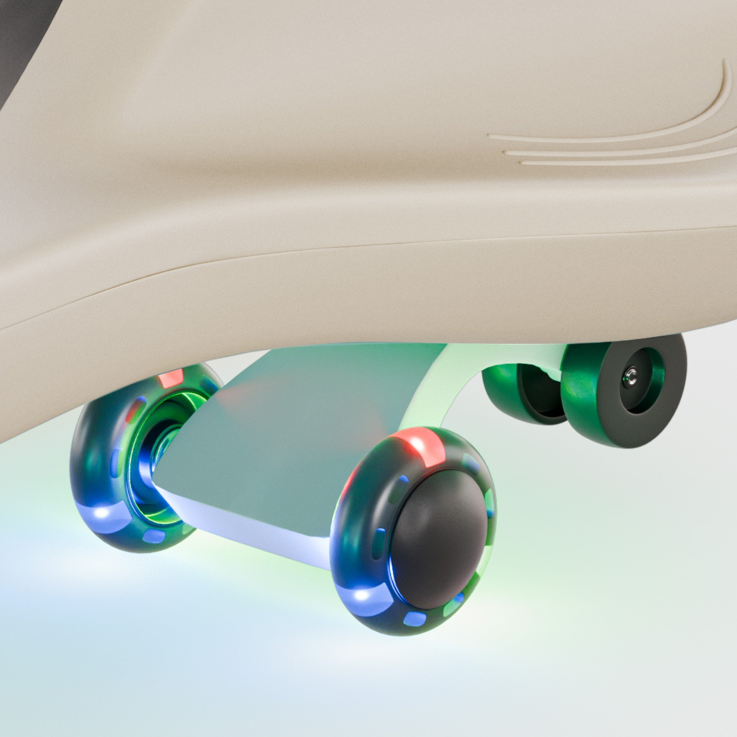 OUTLET Cochecito infantil por gravedad con luces LED Tulano Focus 35 Beige
