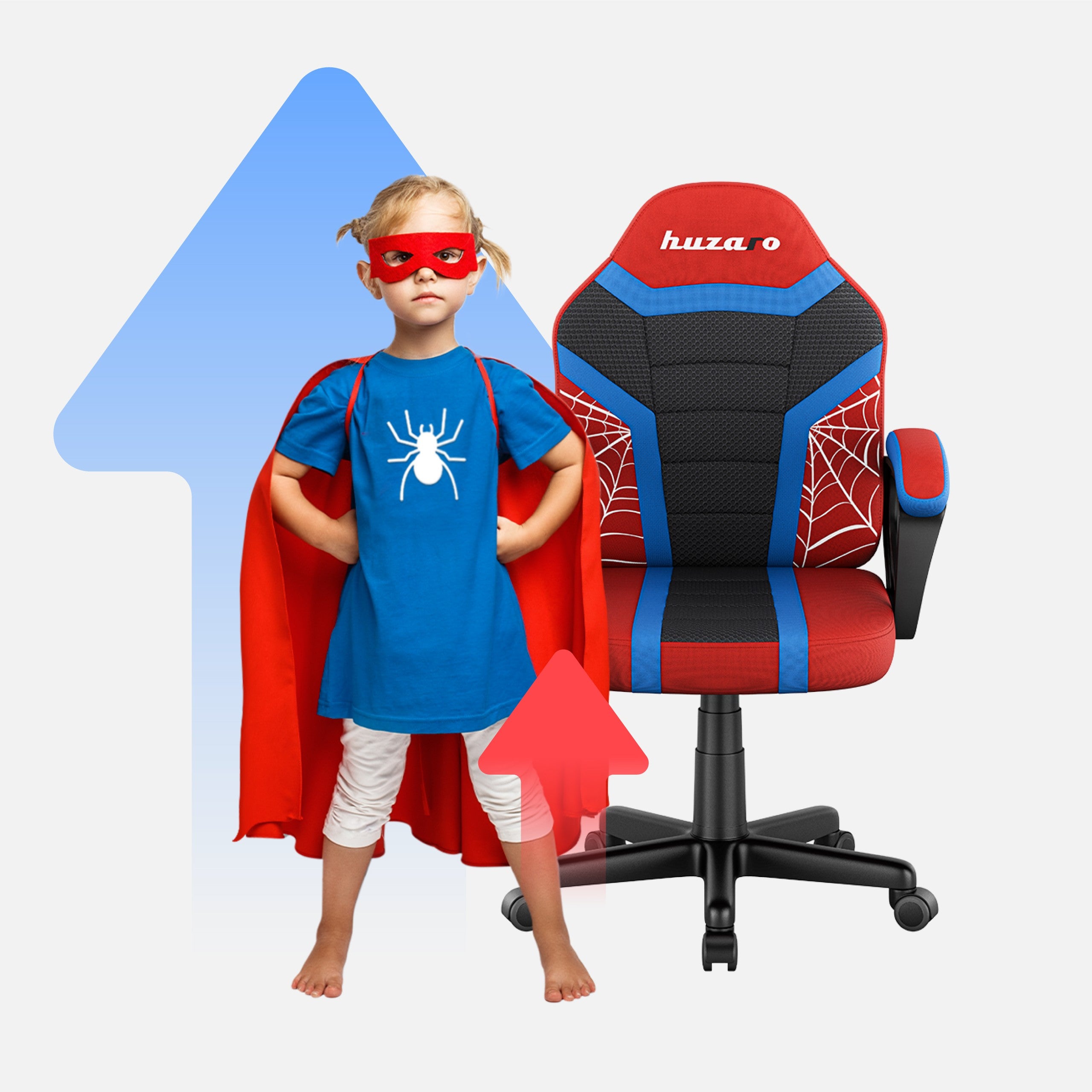 Sillón gaming para niños Huzaro Ranger 1.0 Spider Mesh