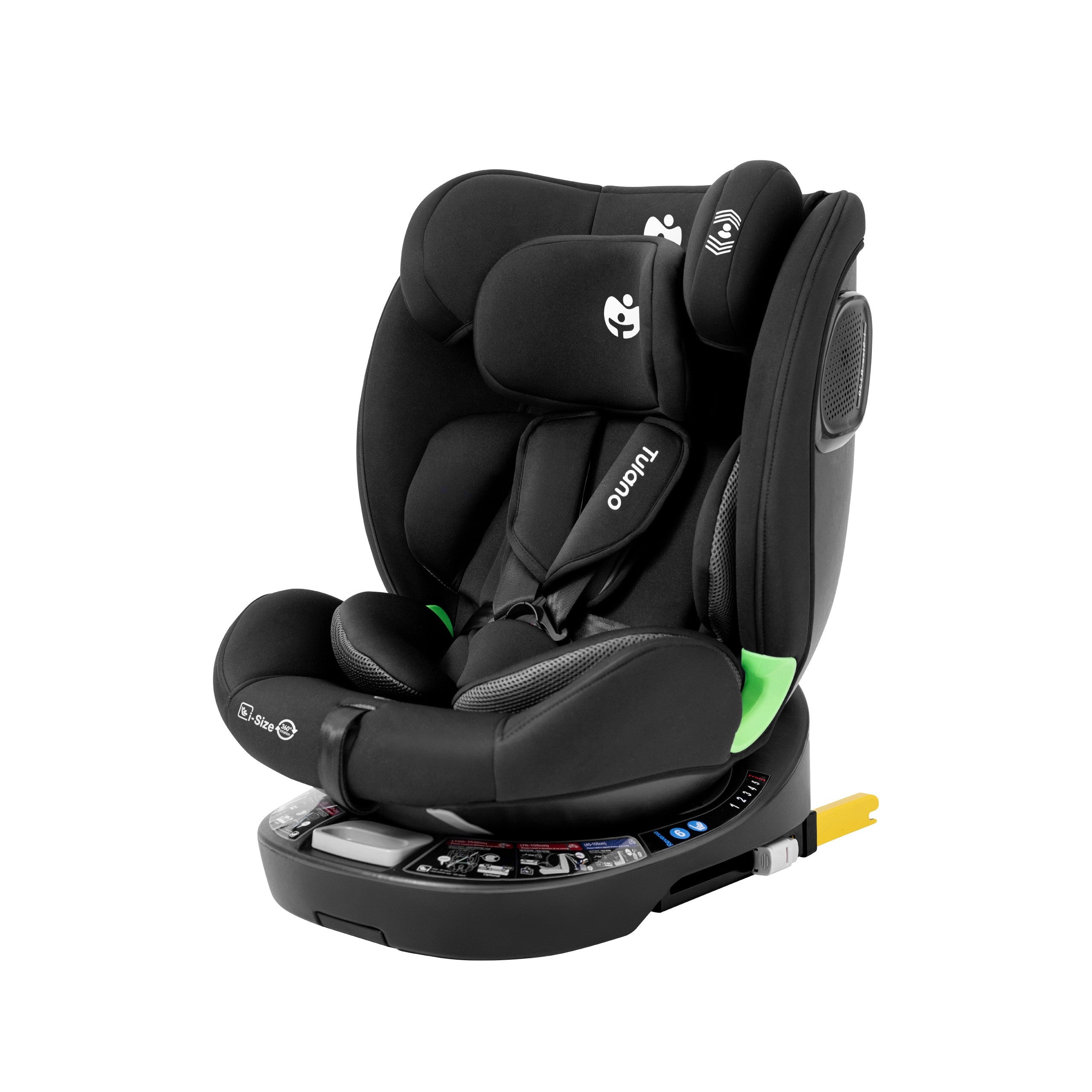 Silla de coche giratoria Tulano Loom 35 Black