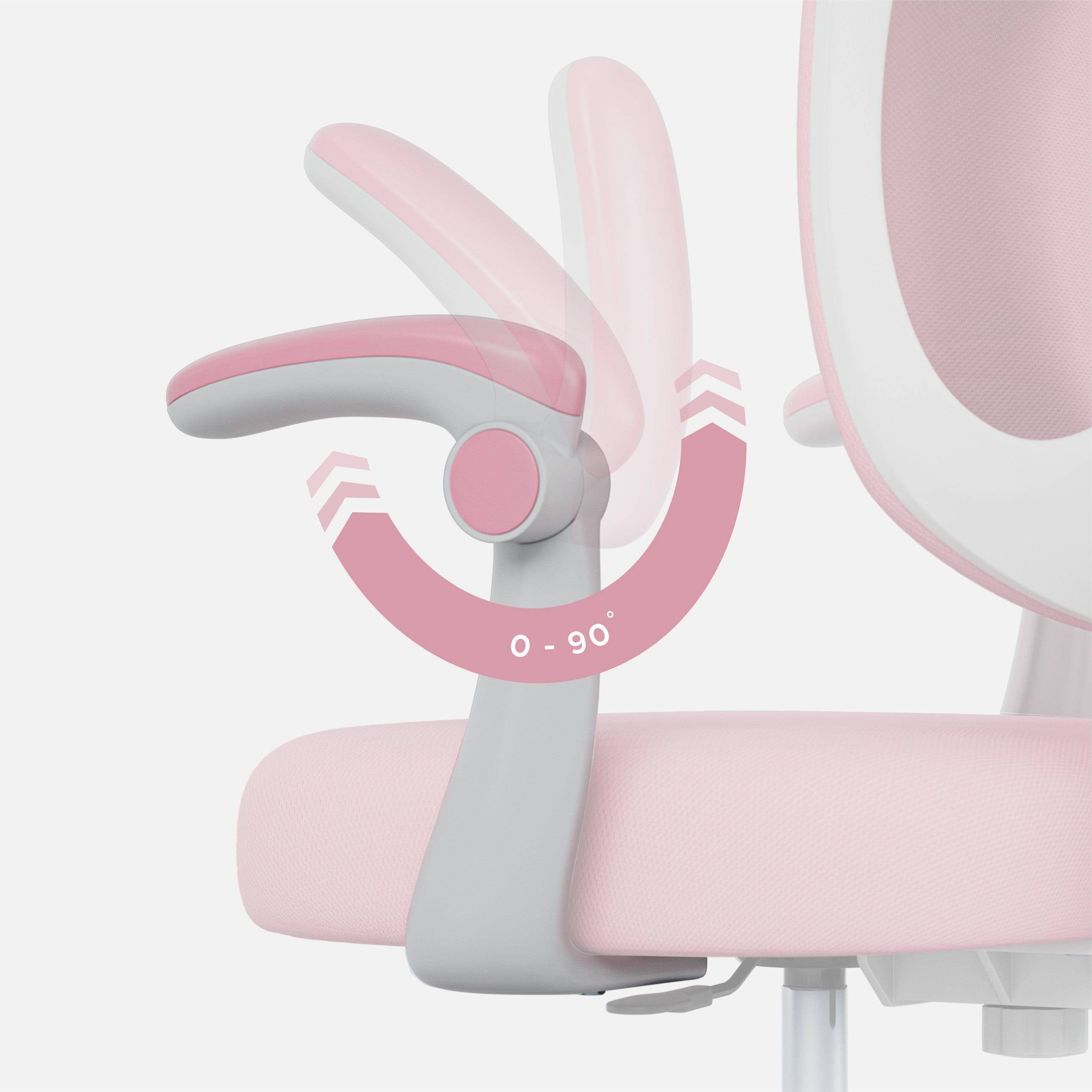 Sillón ergonómico para niños Mark Adler Junior 4.6 Pink