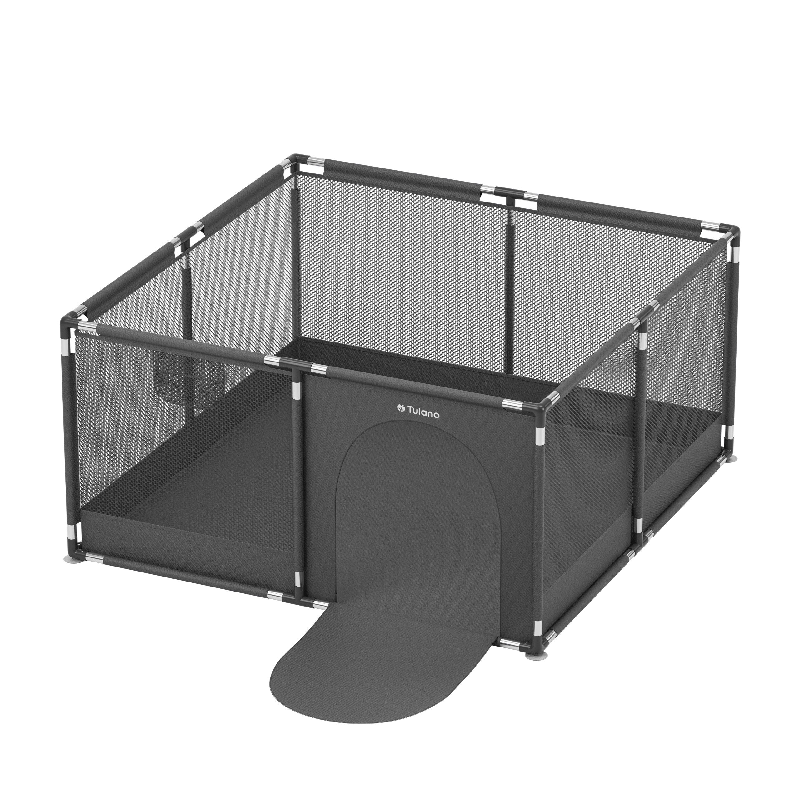 OUTLET Cuna de viaje para niños Tulano Cozy 20 Graphite - 130 cm