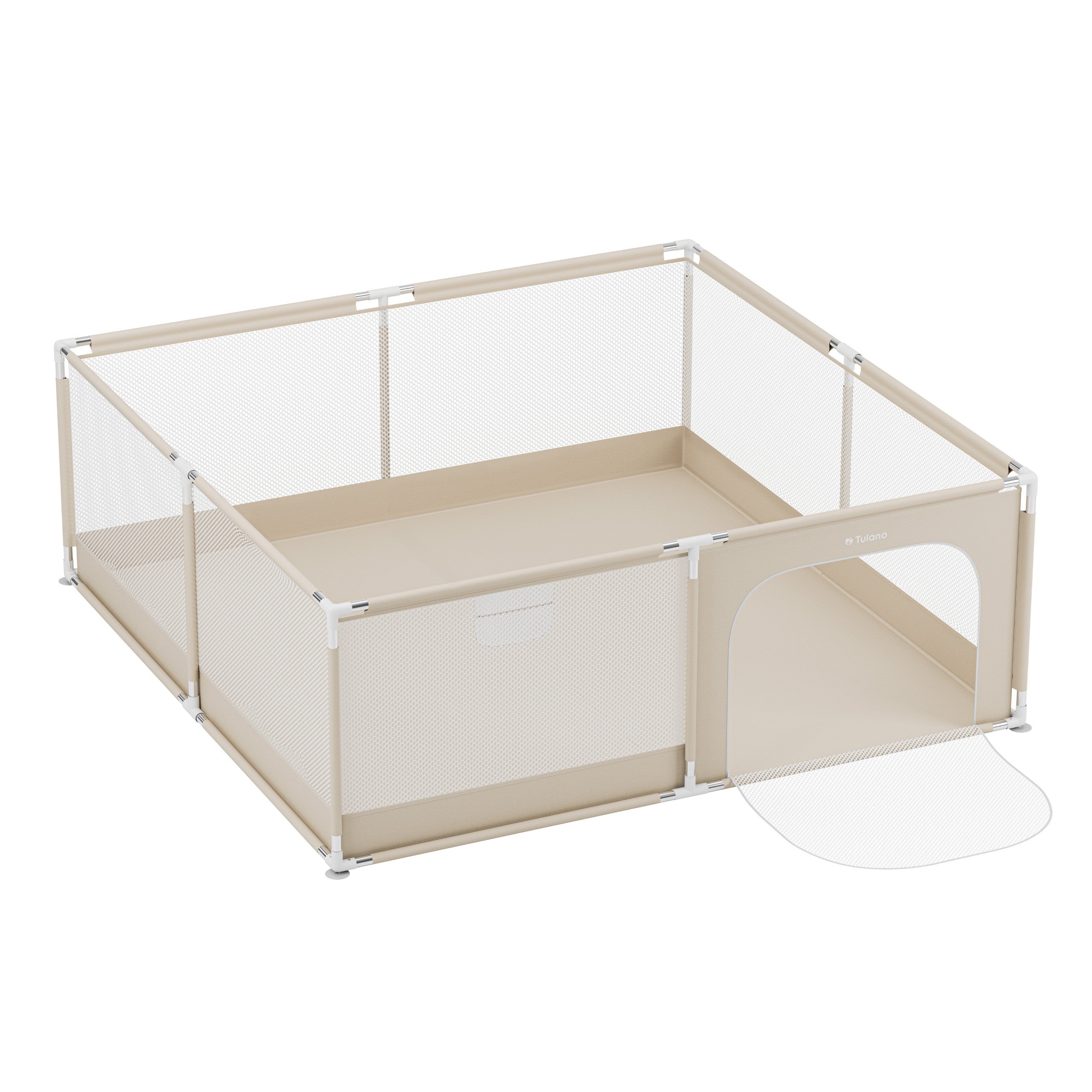 Parque infantil Tulano Cozy 28 Beige - 200 cm