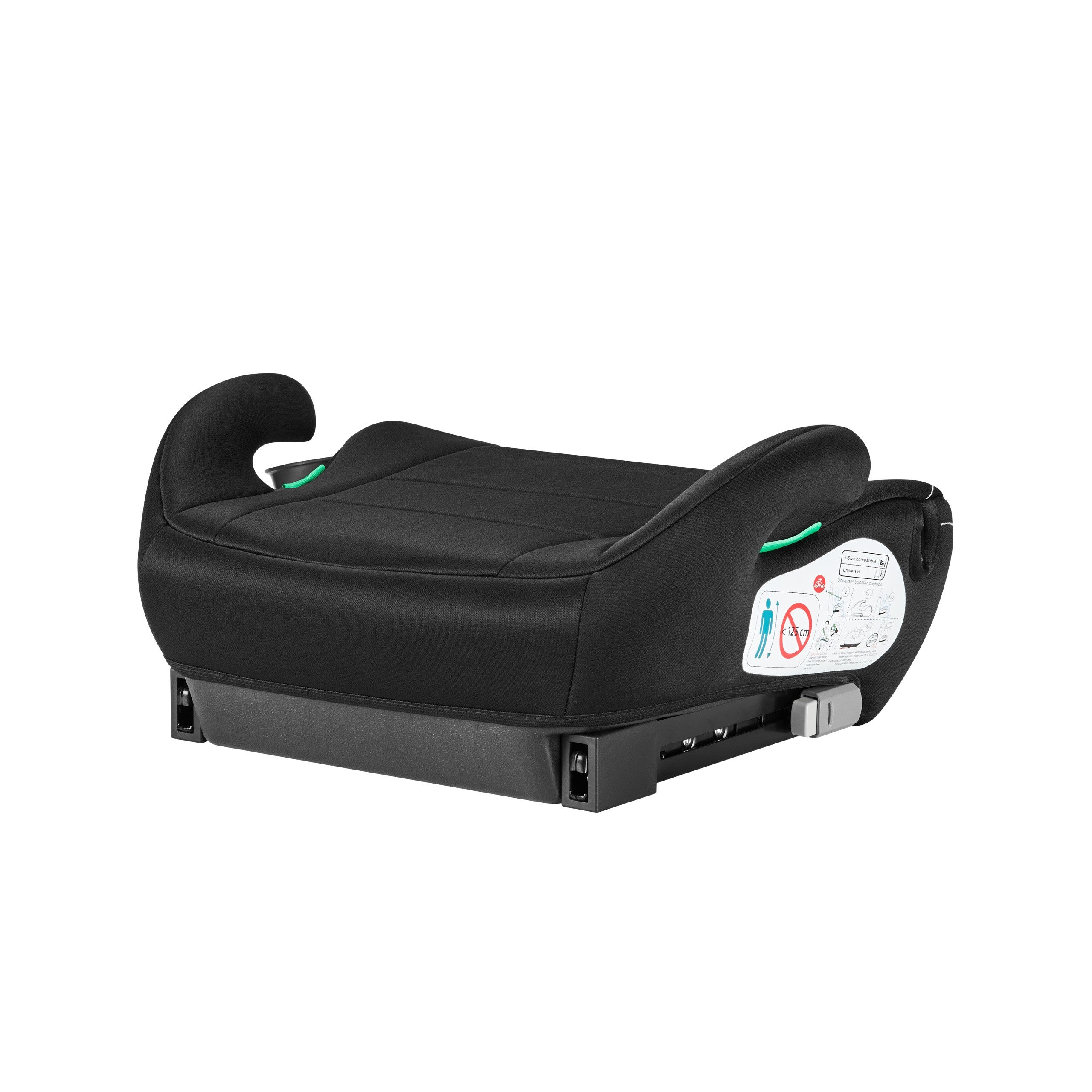 Silla de coche con base Tulano Cabby 30 Black, 125-150 cm, I-Size