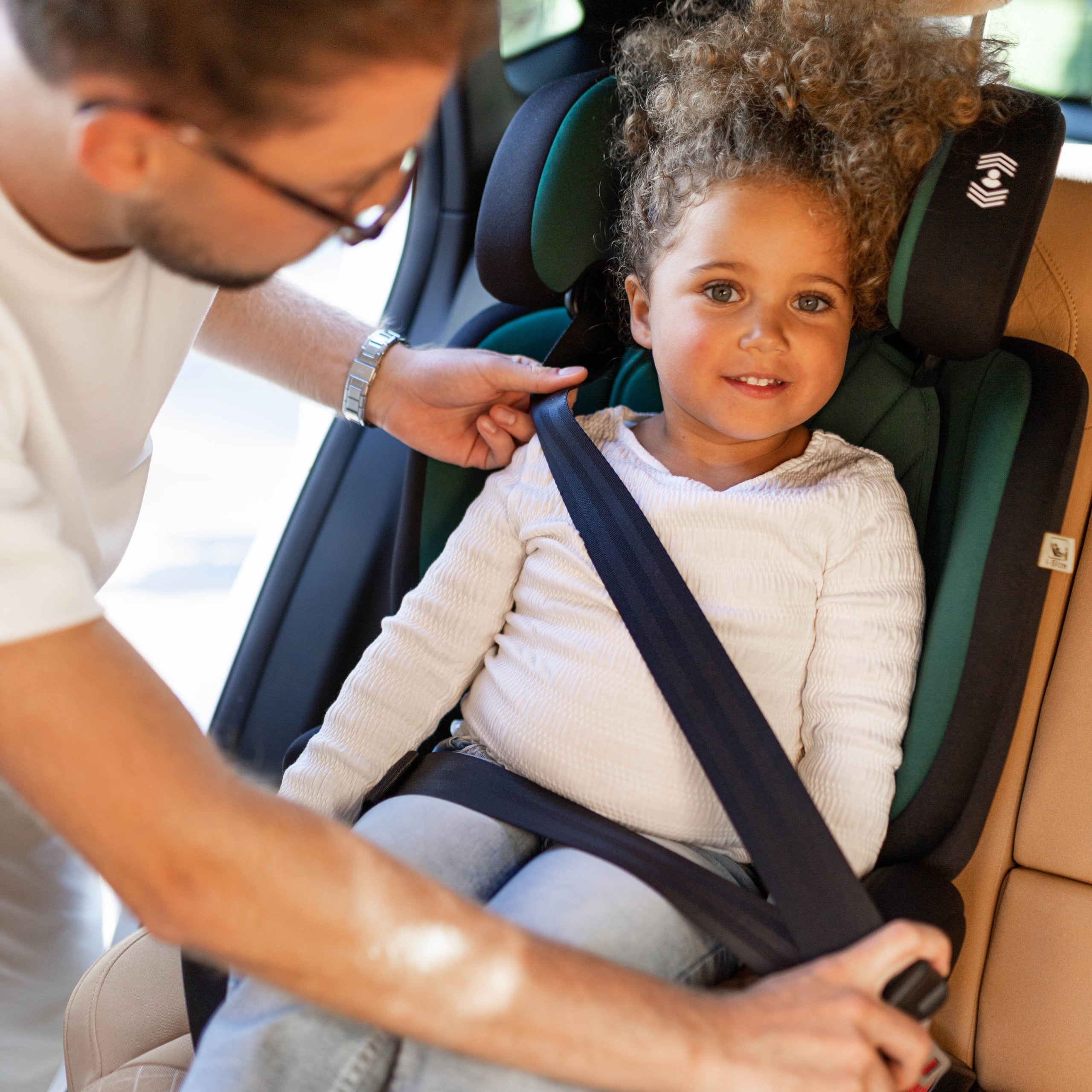 Silla de coche para niños 2 en 1, de 100 a 150 cm, Joy 45 Green I-Size