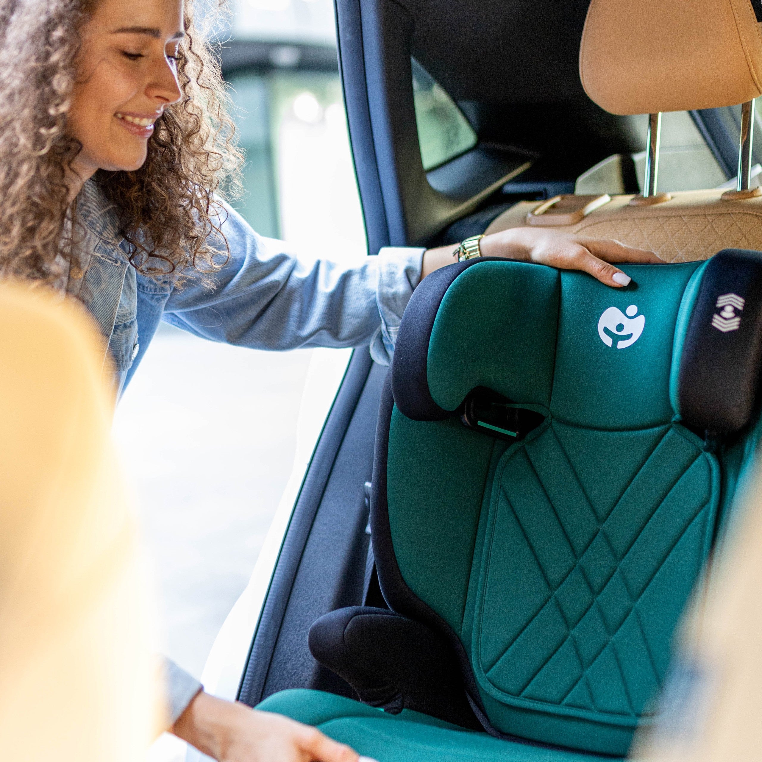 Silla de coche para niños 2 en 1, de 100 a 150 cm, Joy 45 Green I-Size