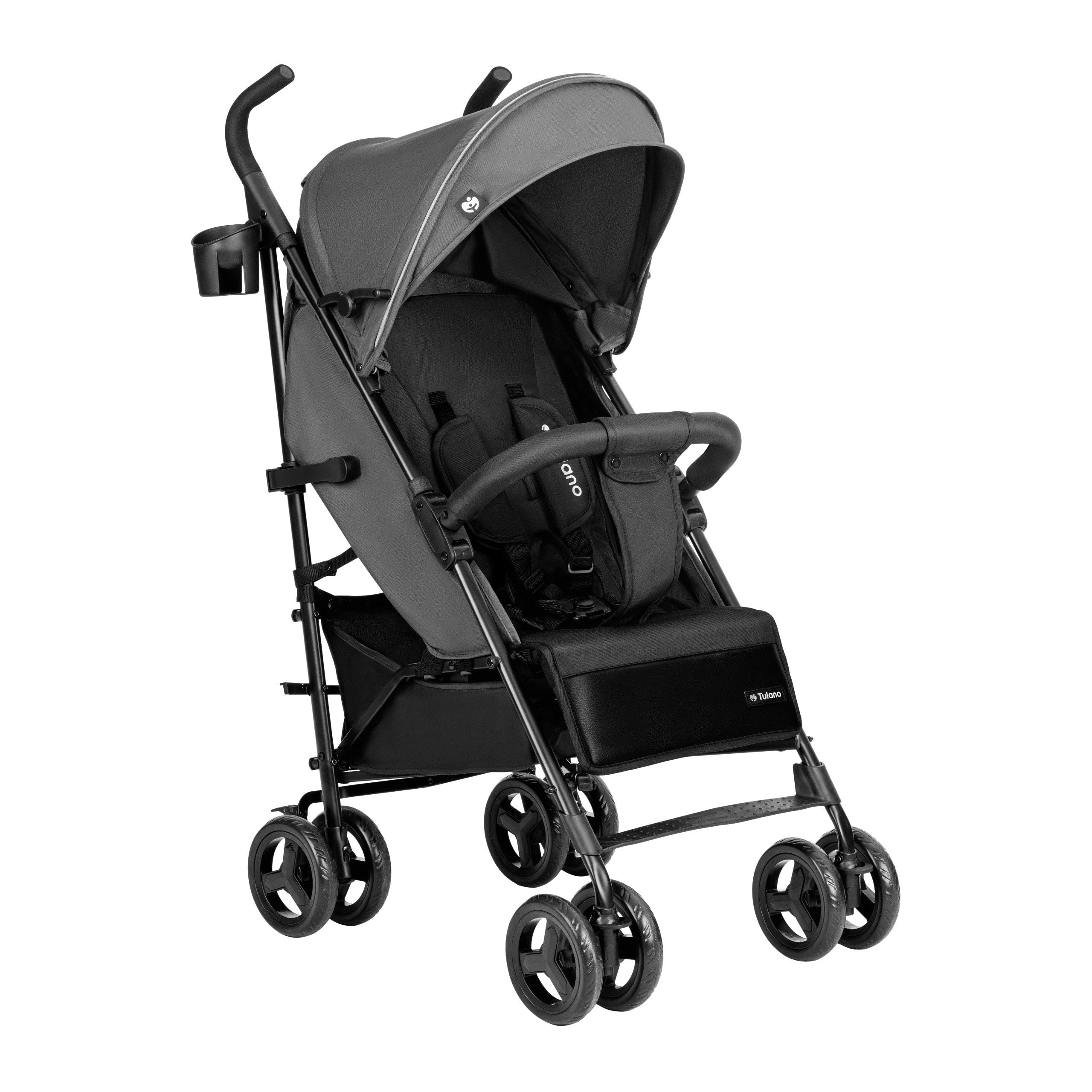 Cochecito Tulano Davos 35 gris-negro