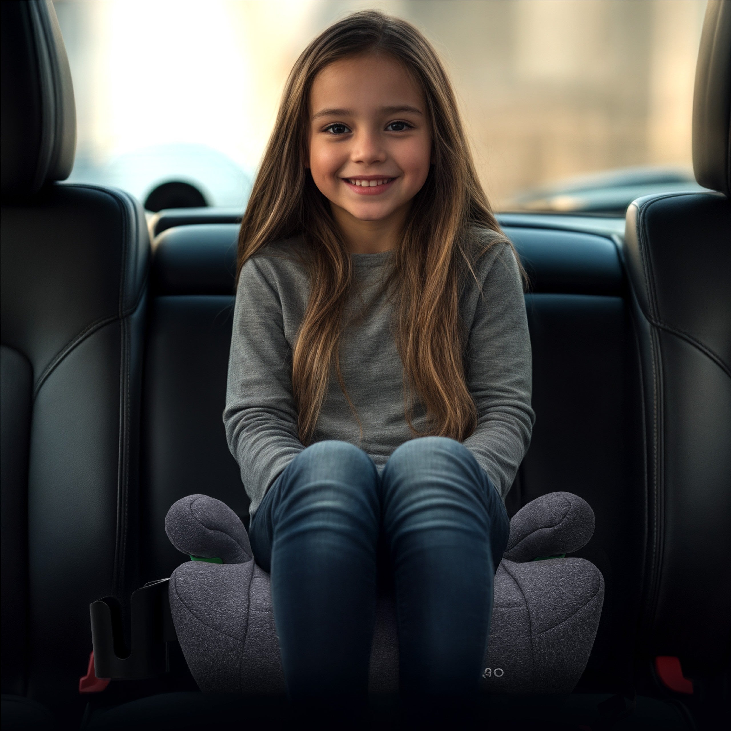 Silla de coche con base Tulano Cabby 25 Grey 125-150 cm I-Size