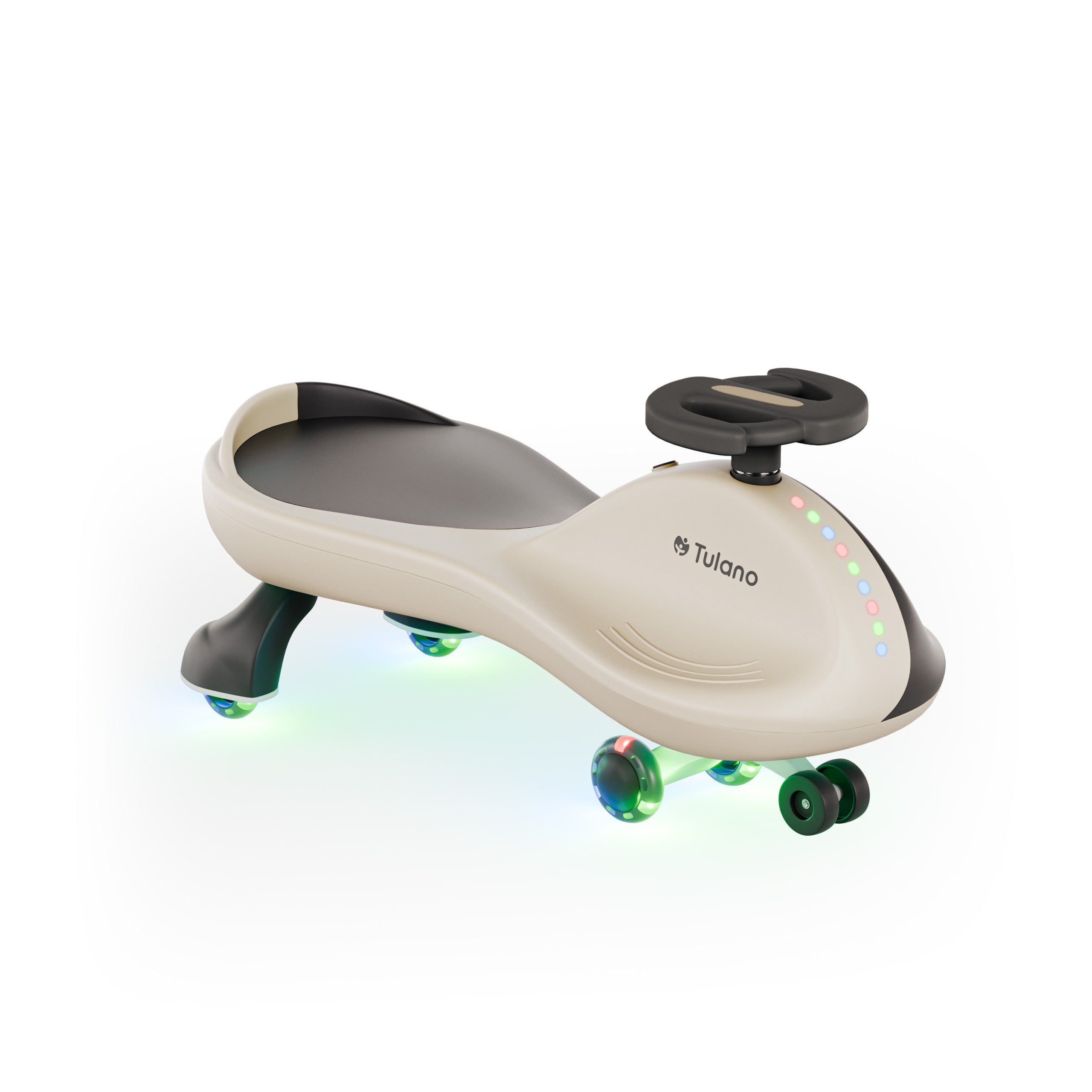 Cochecito infantil por gravedad con luces LED Tulano Focus 35 Beige