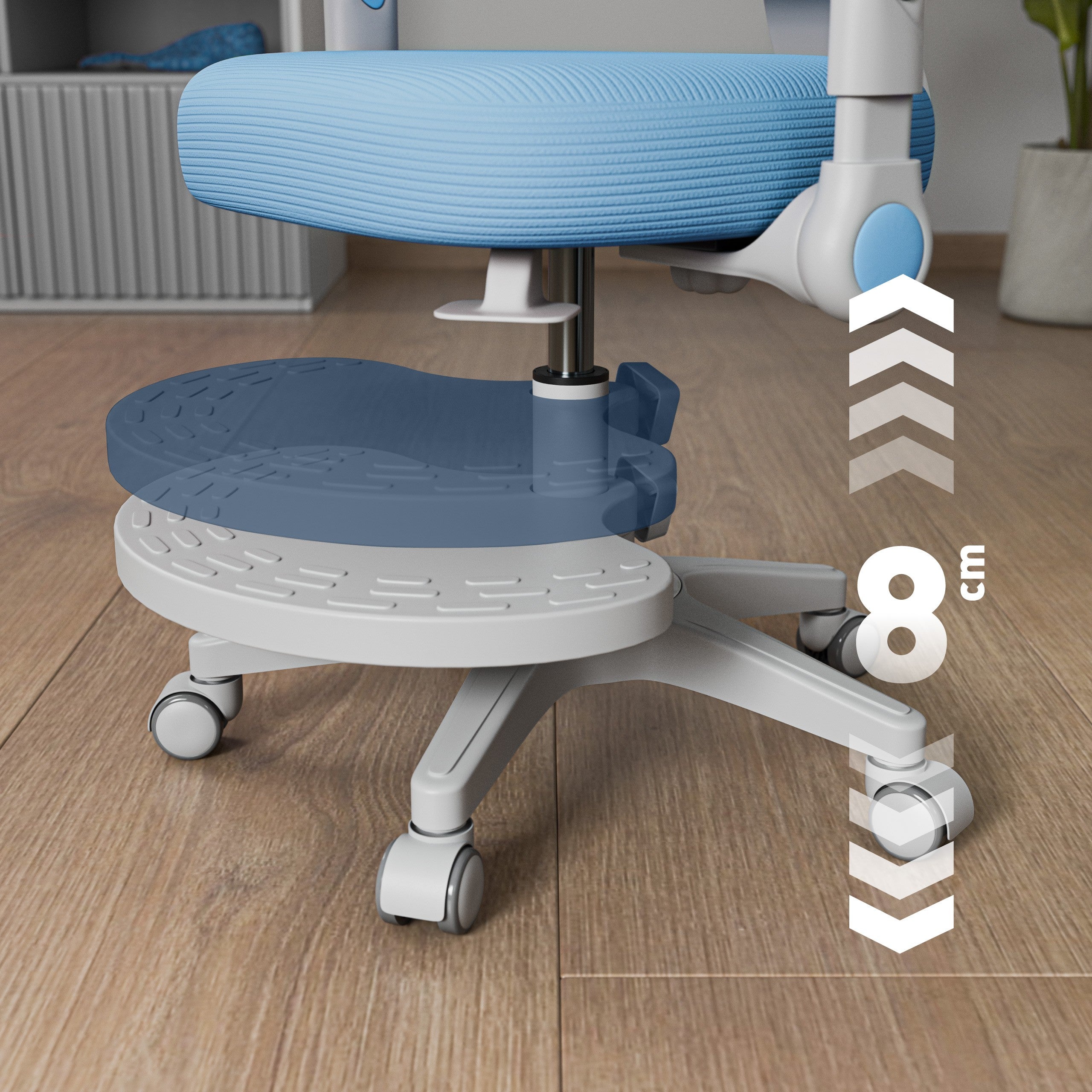 OUTLET Sillón ajustable para niños Mark Adler Junior 5.0 Blue
