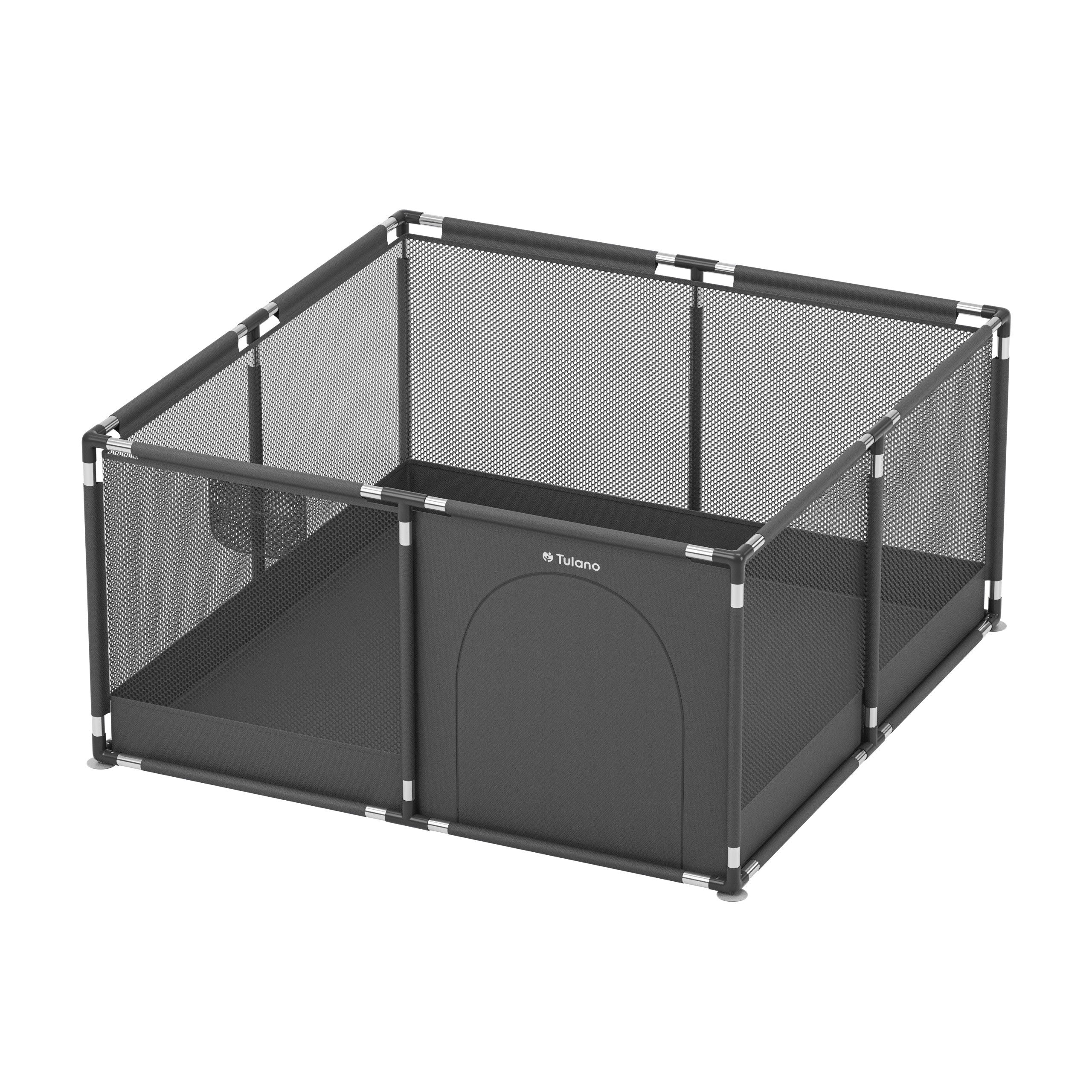 OUTLET Cuna de viaje para niños Tulano Cozy 20 Graphite - 130 cm