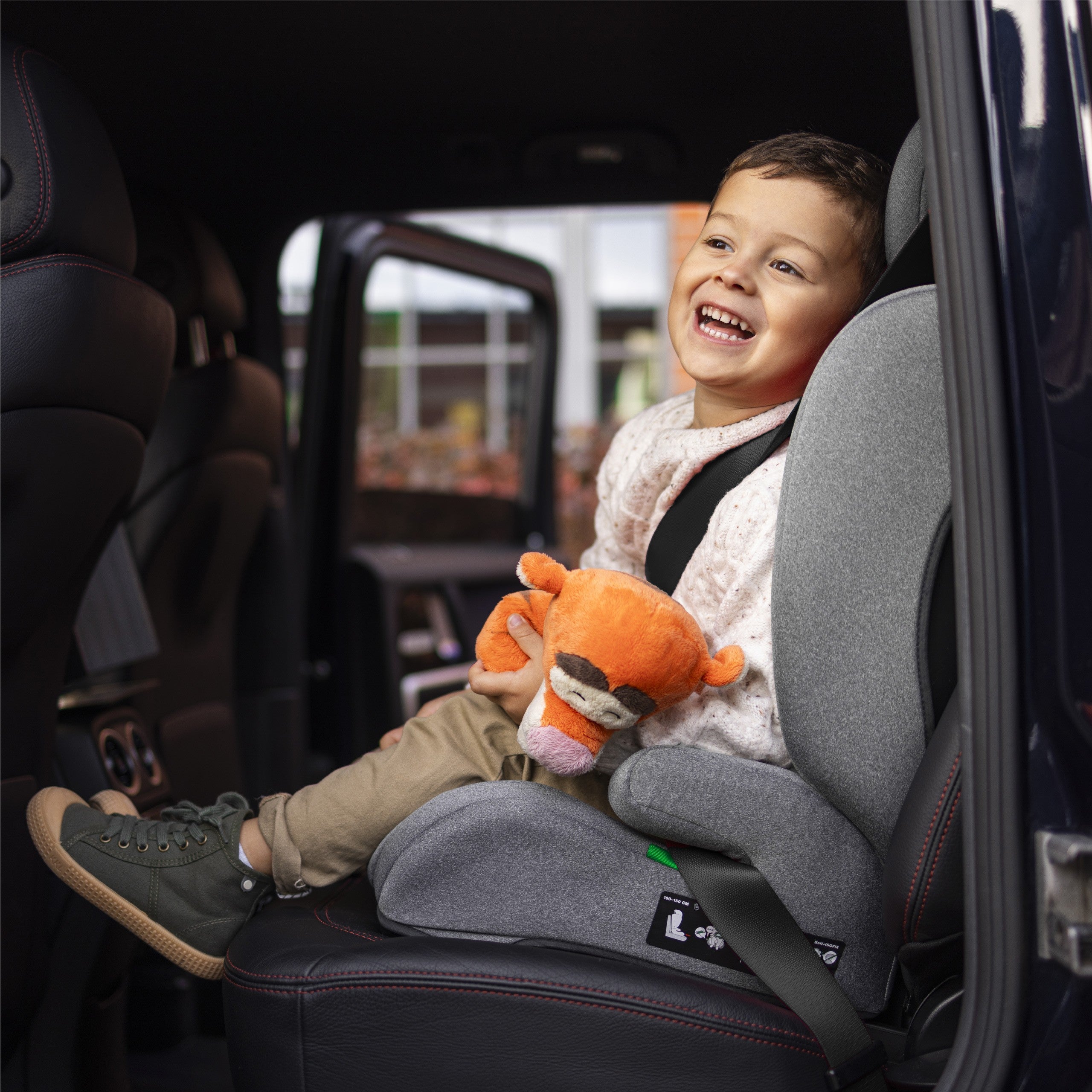 Silla de coche Tulano Joy 35 Grey ISOFIX 100-150 cm I-Size