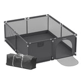 Parque infantil Tulano Cozy 25 Graphite - 150 cm