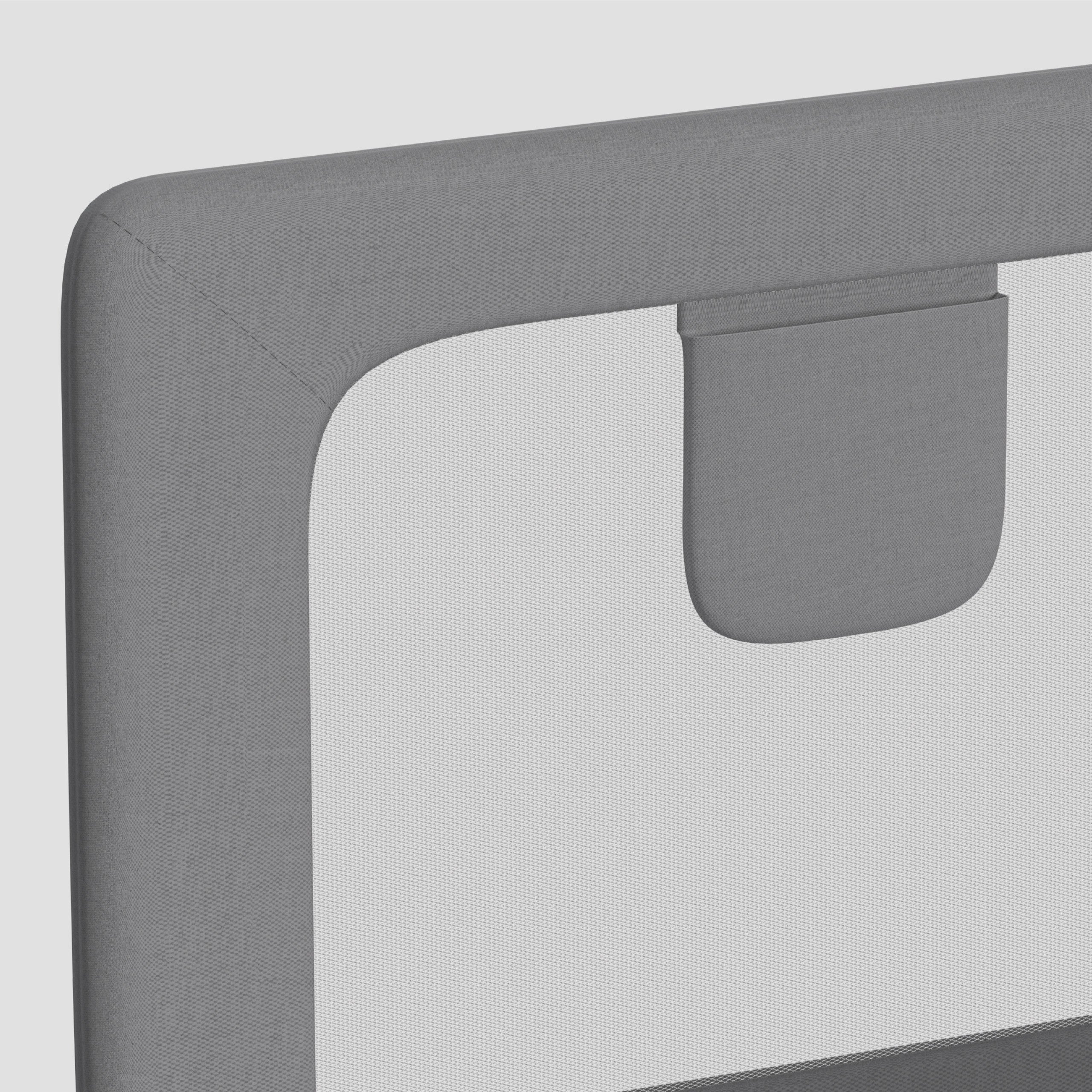 OUTLET Barandilla de seguridad para cama de 150 cm Tulano Cover 25 Grey