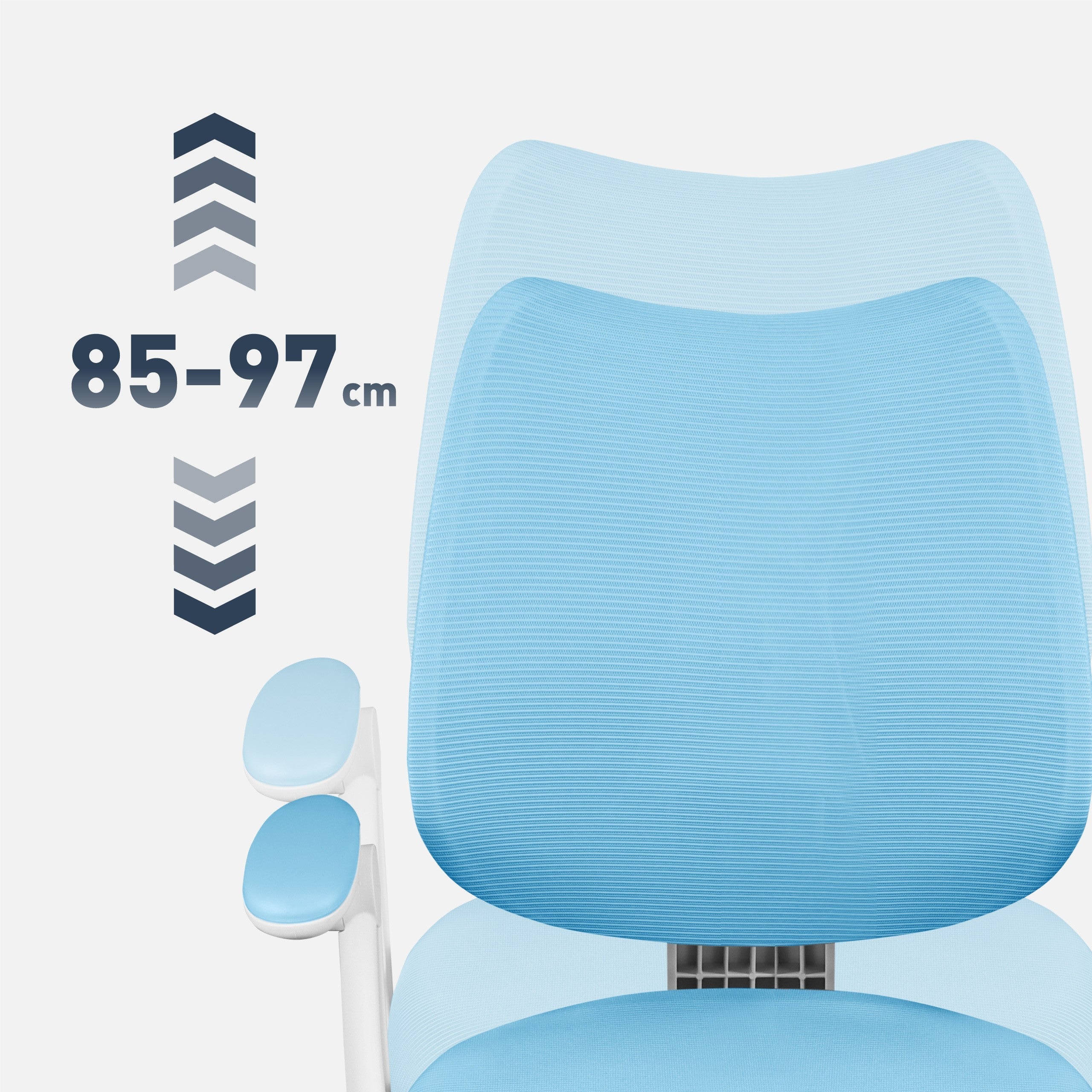 OUTLET Sillón ergonómico para niños Mark Adler Junior 4.6 Blue