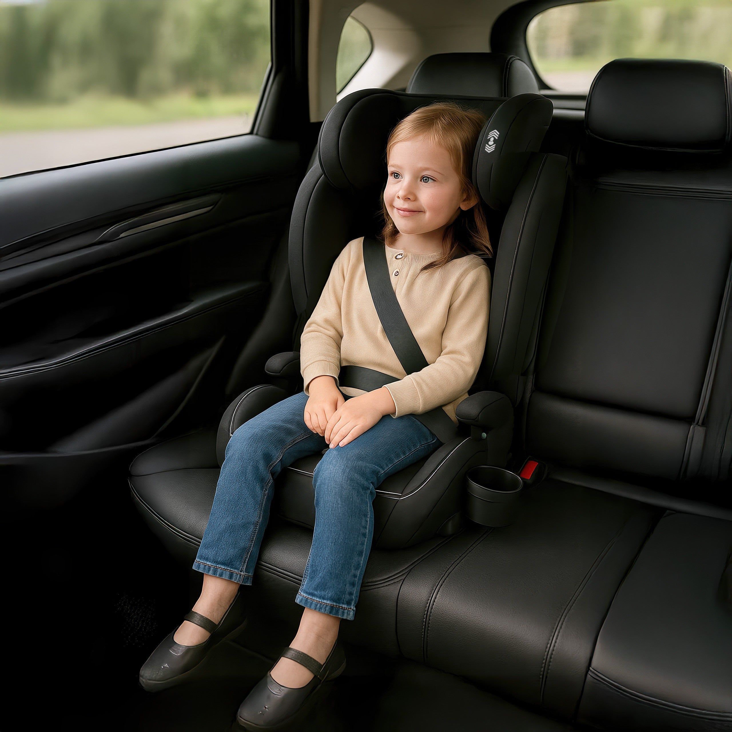 Silla de coche Tulano Joy 25 Black 100-150 cm I-size