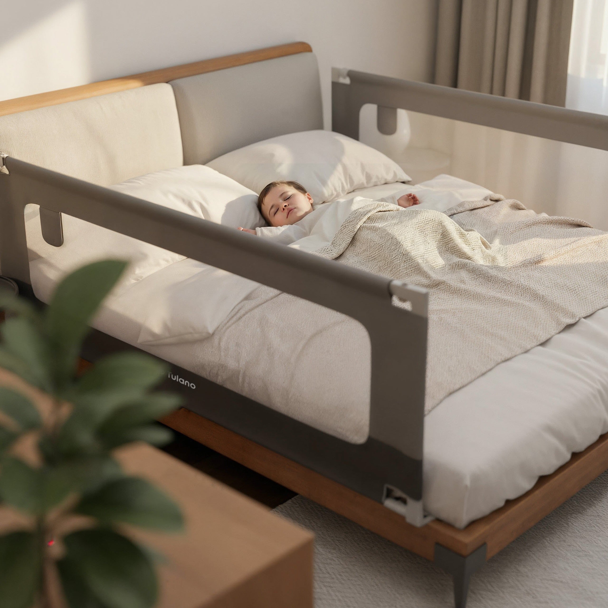 OUTLET Barandilla de seguridad para cama de 180 cm Tulano Cover 48
