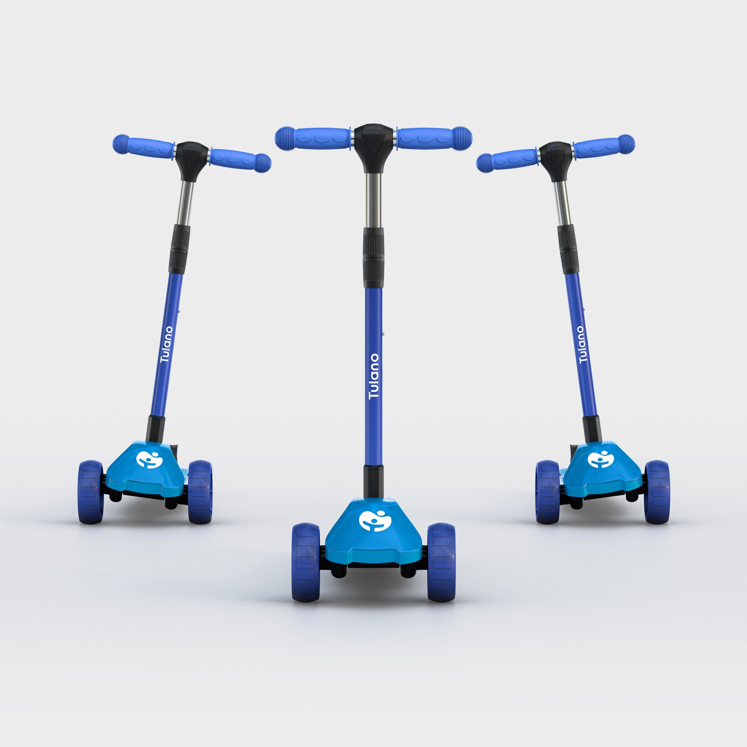 Patinete de equilibrio con luces LED Tulano Rookie 25 Turquesa