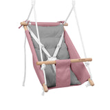 Columpio-mecedora para niños TULANO Hop 40 rosa-gris