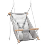 Columpio-mecedora para niños TULANO Hop 40 Gris-Blanco