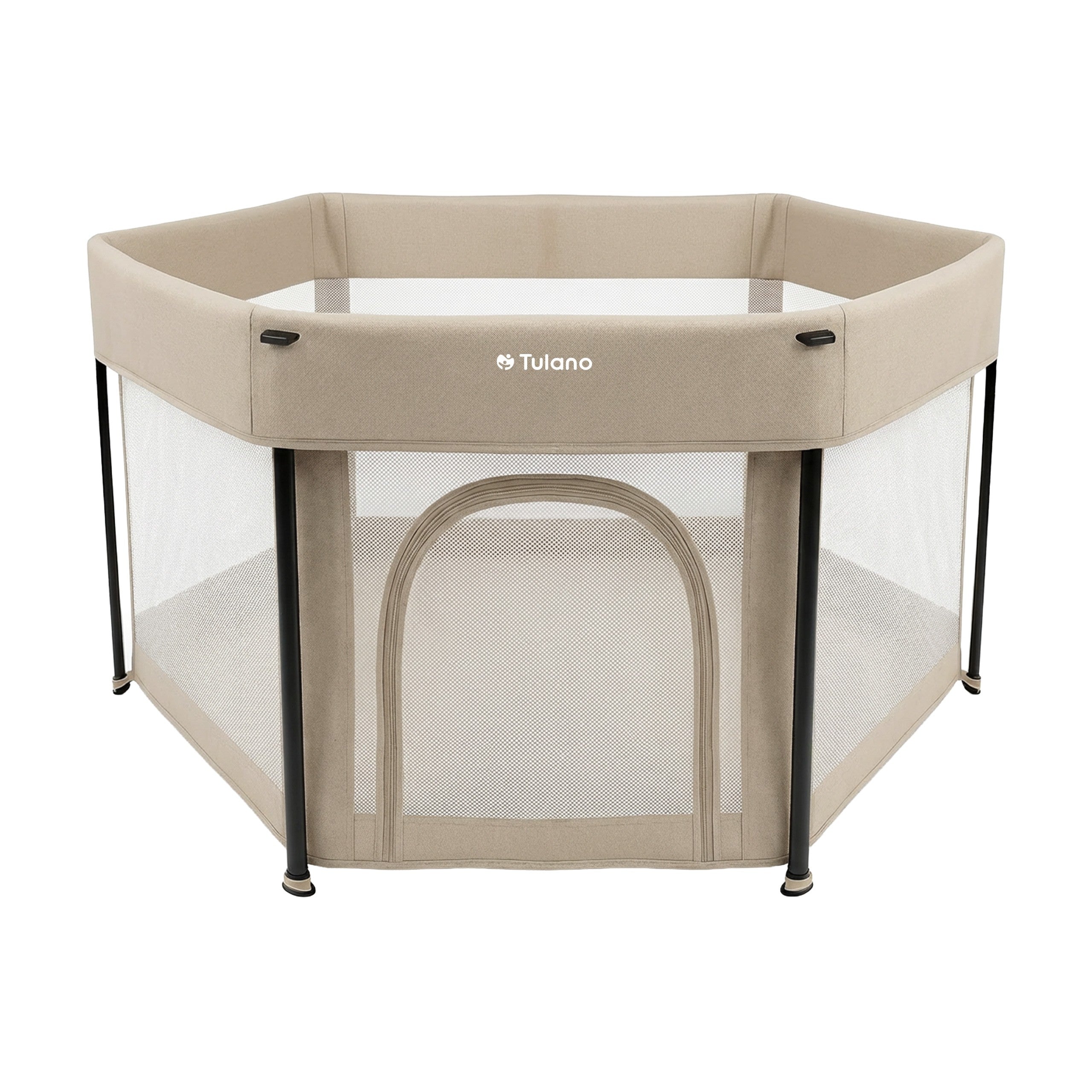 Parque plegable para bebés Tulano Cozy 30 Beige
