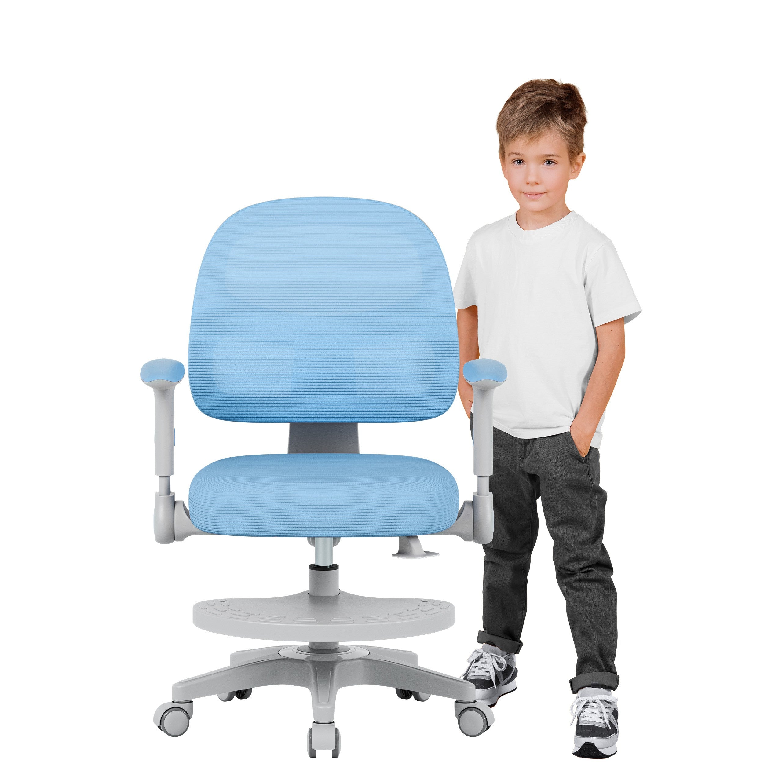 Sillón ajustable para niños Mark Adler Junior 5.0 Blue