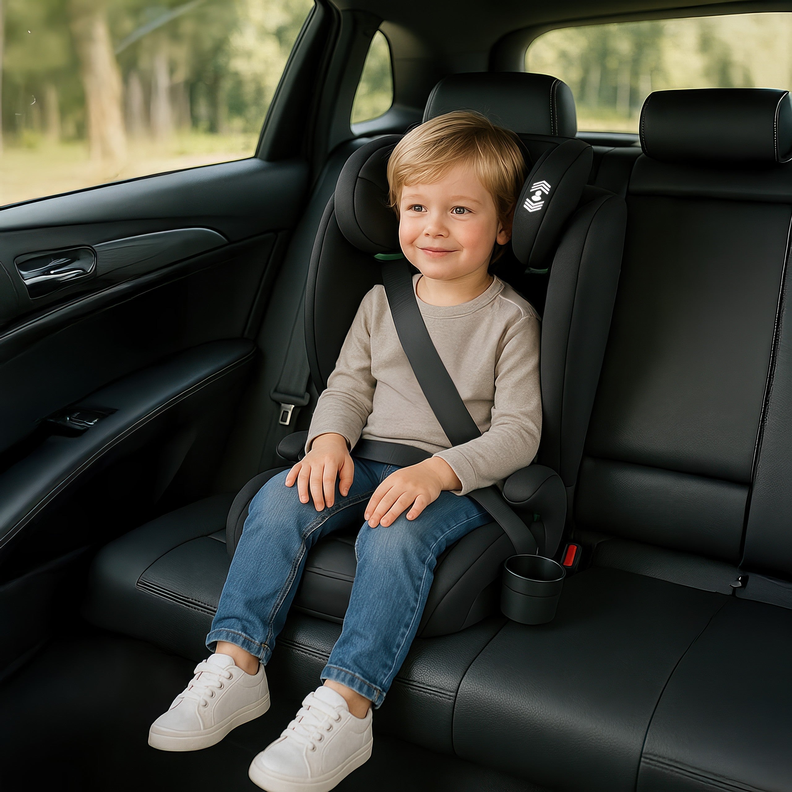 OUTLET Silla de coche Tulano Joy 20 Black 100-150 cm I-size