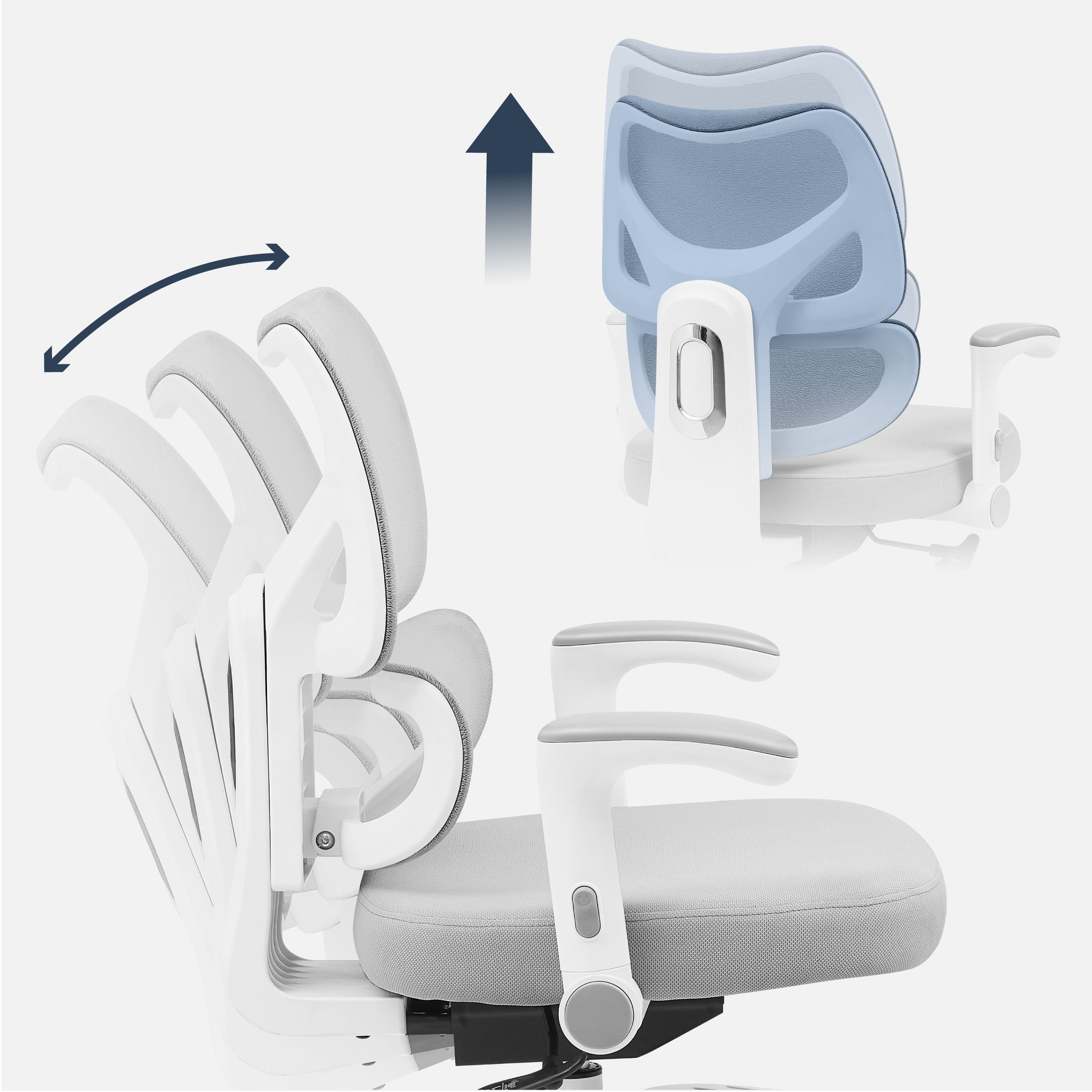 Sillón giratorio Mark Adler Junior 5.3 Grey