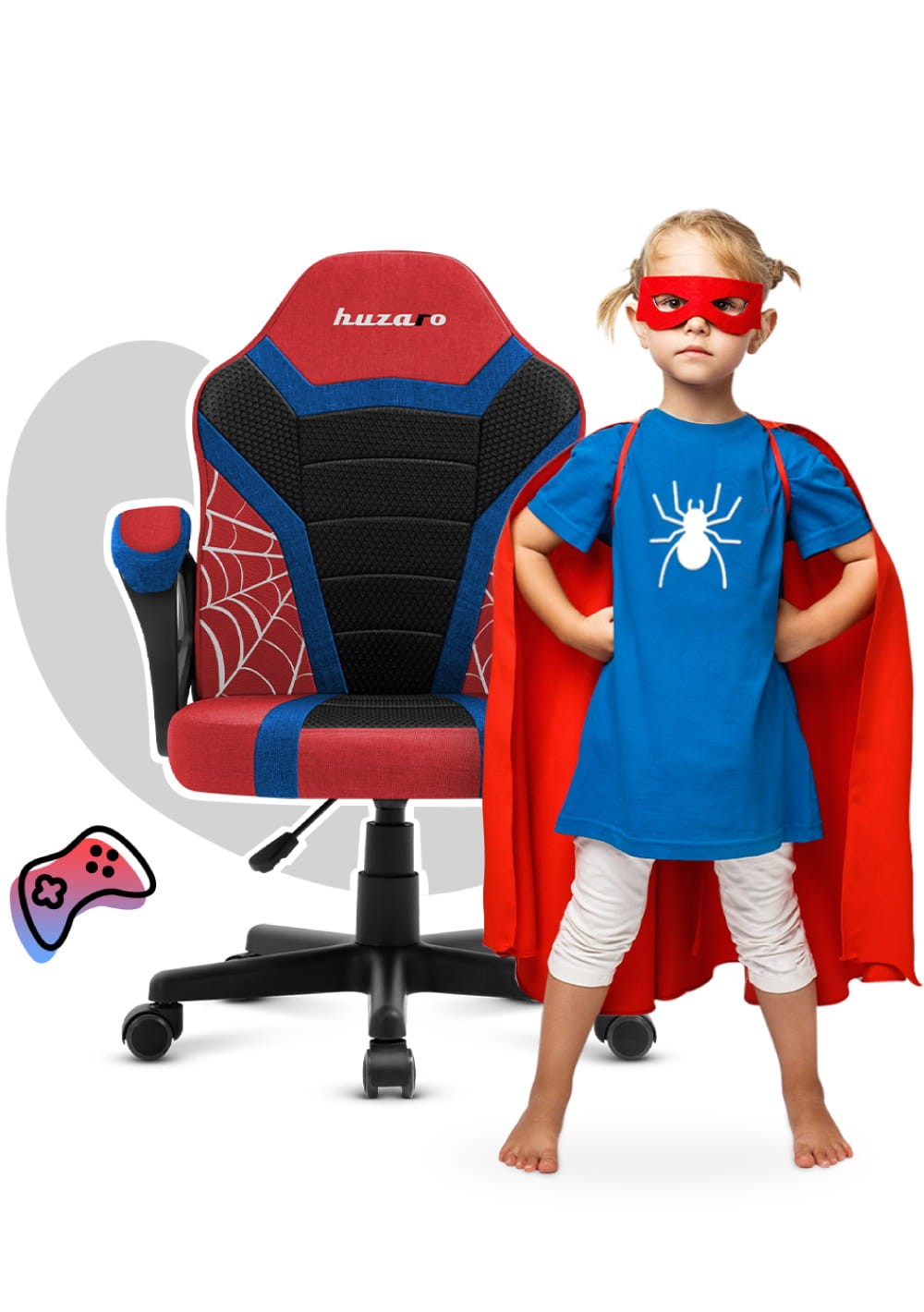 Sillón gaming para niños Huzaro Ranger 1.0 Spider Mesh