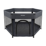 Parque plegable para bebés Tulano Cozy 30 Graphite
