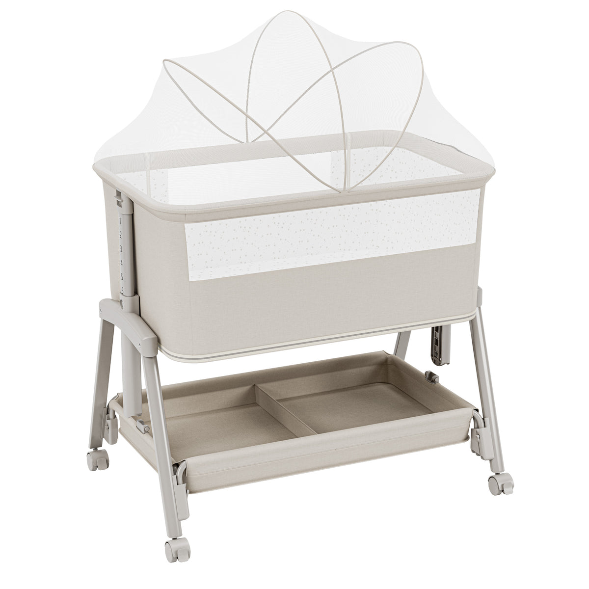 Cuna de colecho y de viaje 4 en 1 Tulano Dream 55 Beige