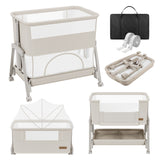Cuna de colecho y de viaje 4 en 1 Tulano Dream 55 Beige
