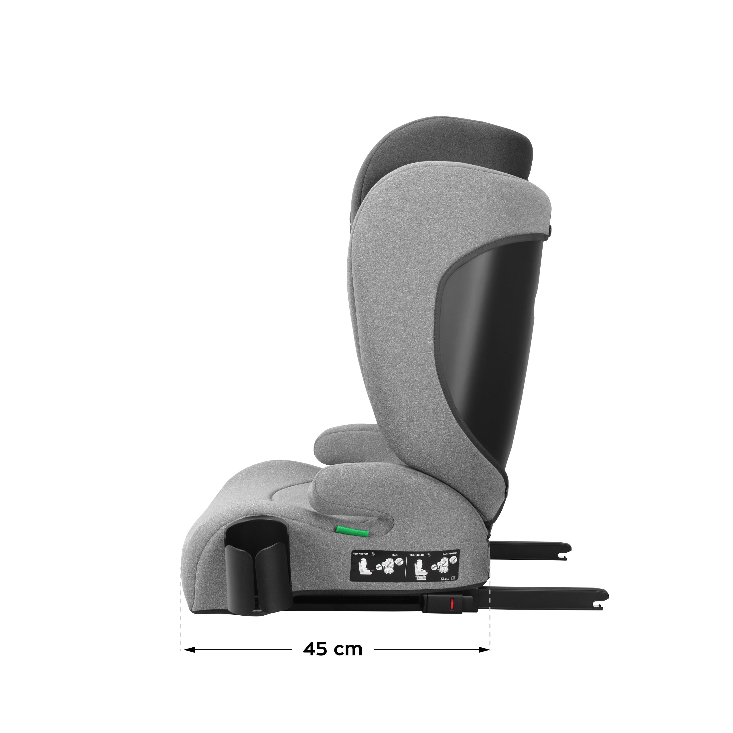 Silla de coche Tulano Joy 35 Grey ISOFIX 100-150 cm I-Size