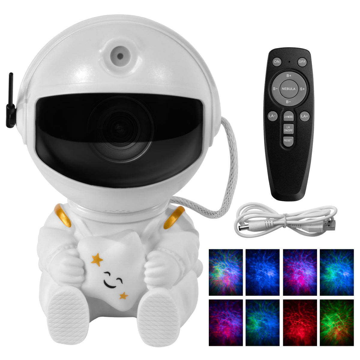 Proyector de estrellas «Astronauta Magic 20»