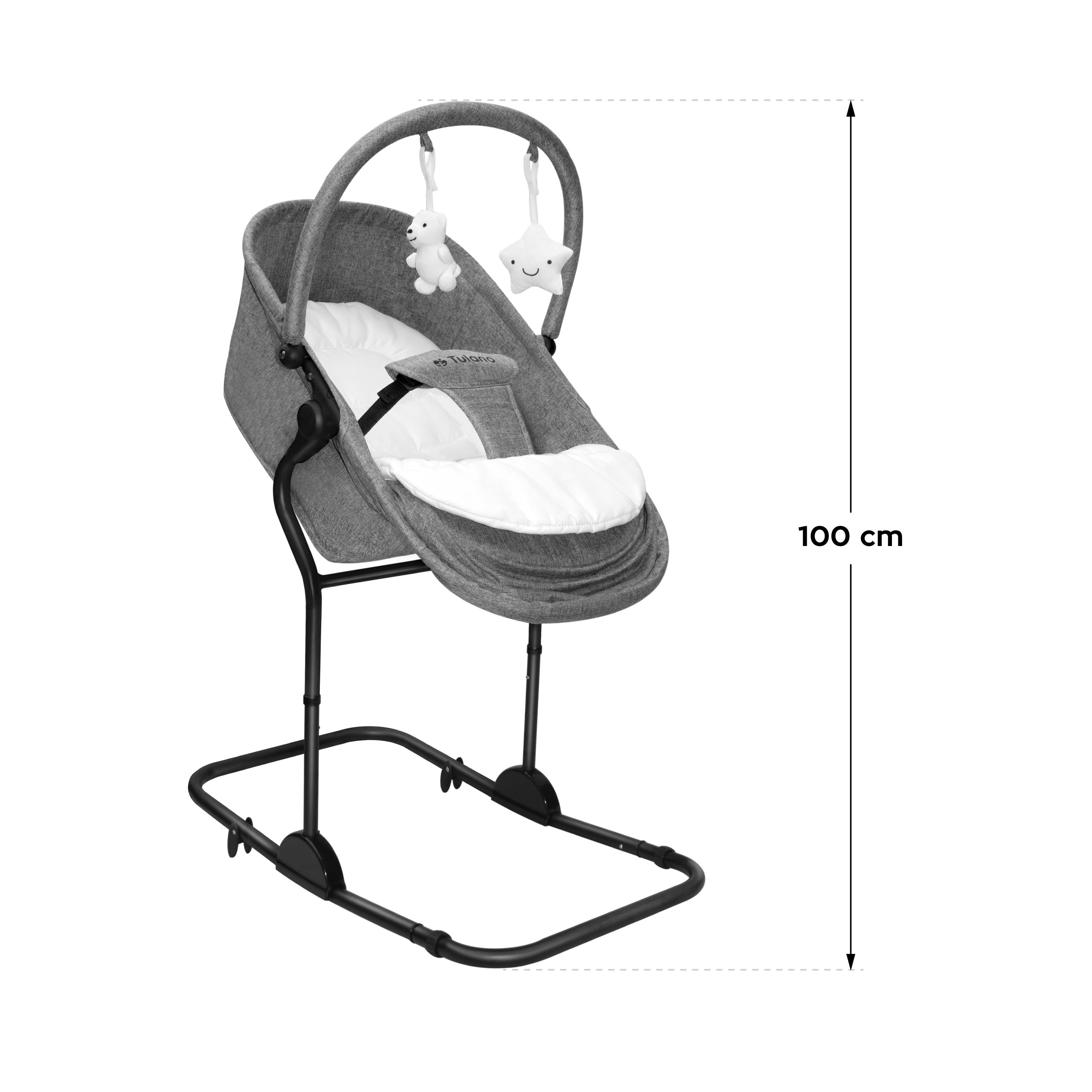 Silla de paseo y hamaca 4 en 1 Tulano Moon 35