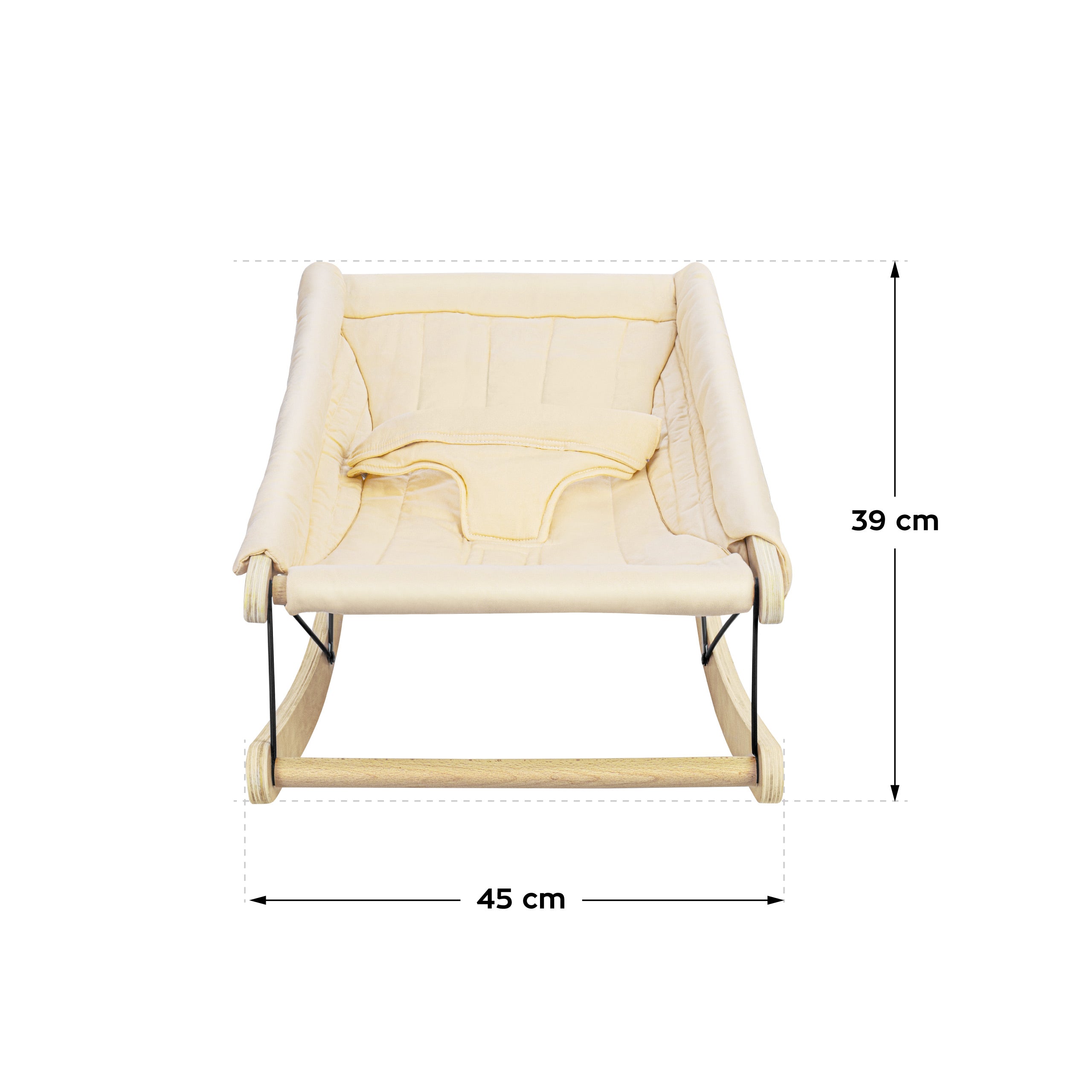 Tumbona 2 en 1 Tulano Moon 45 Beige