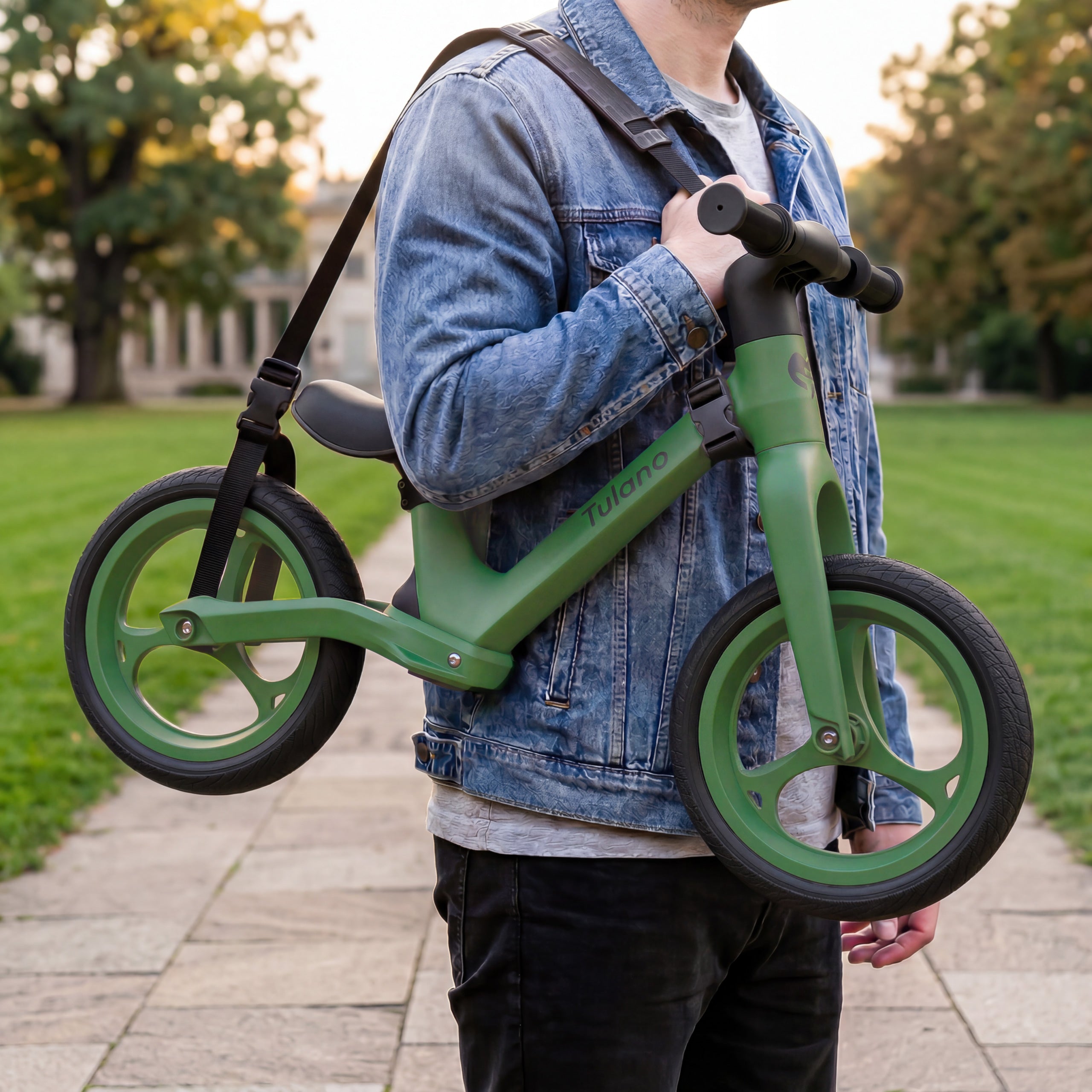 Bicicleta sin pedales Tulano Route 45 Green