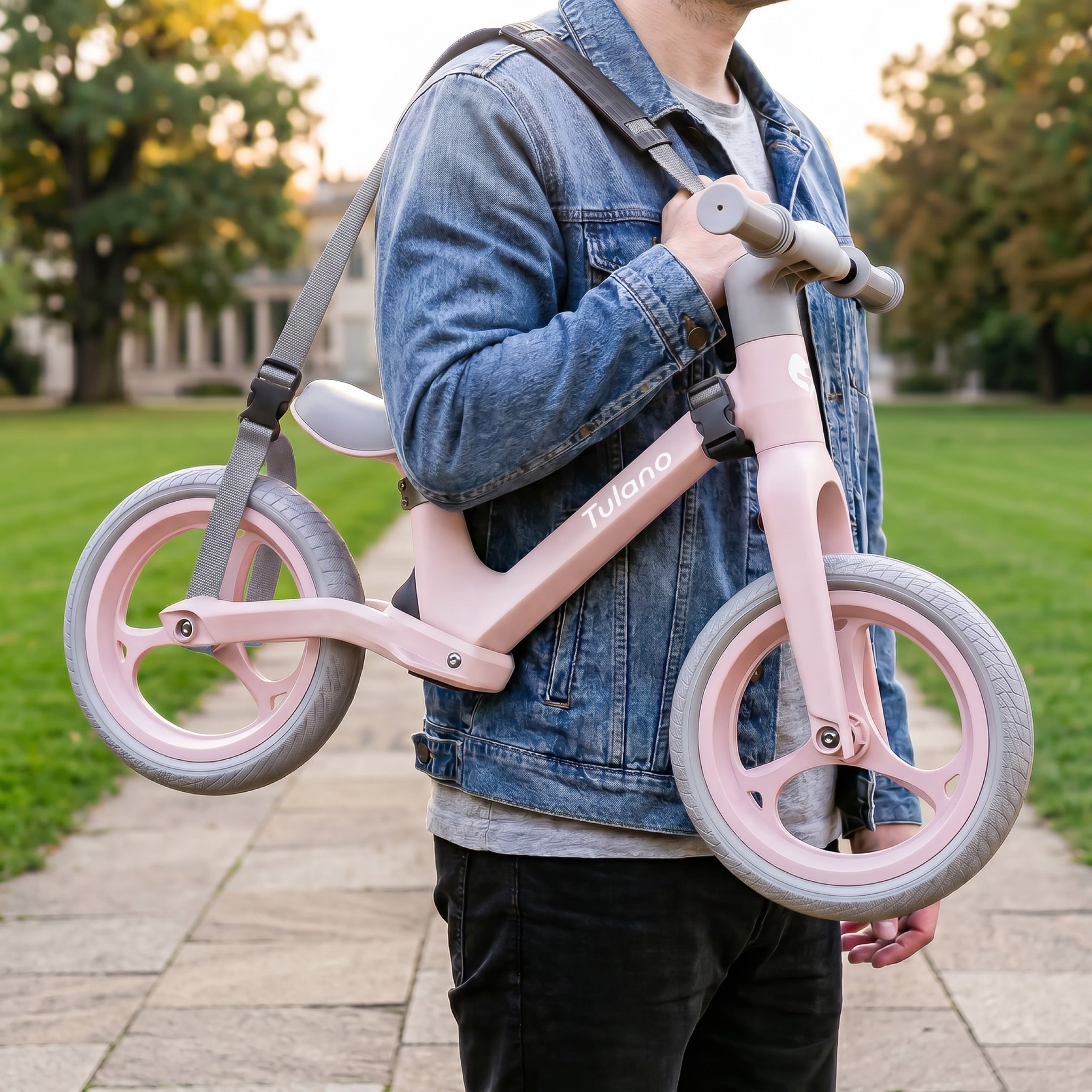 Bicicleta sin pedales Tulano Route 45 Pink