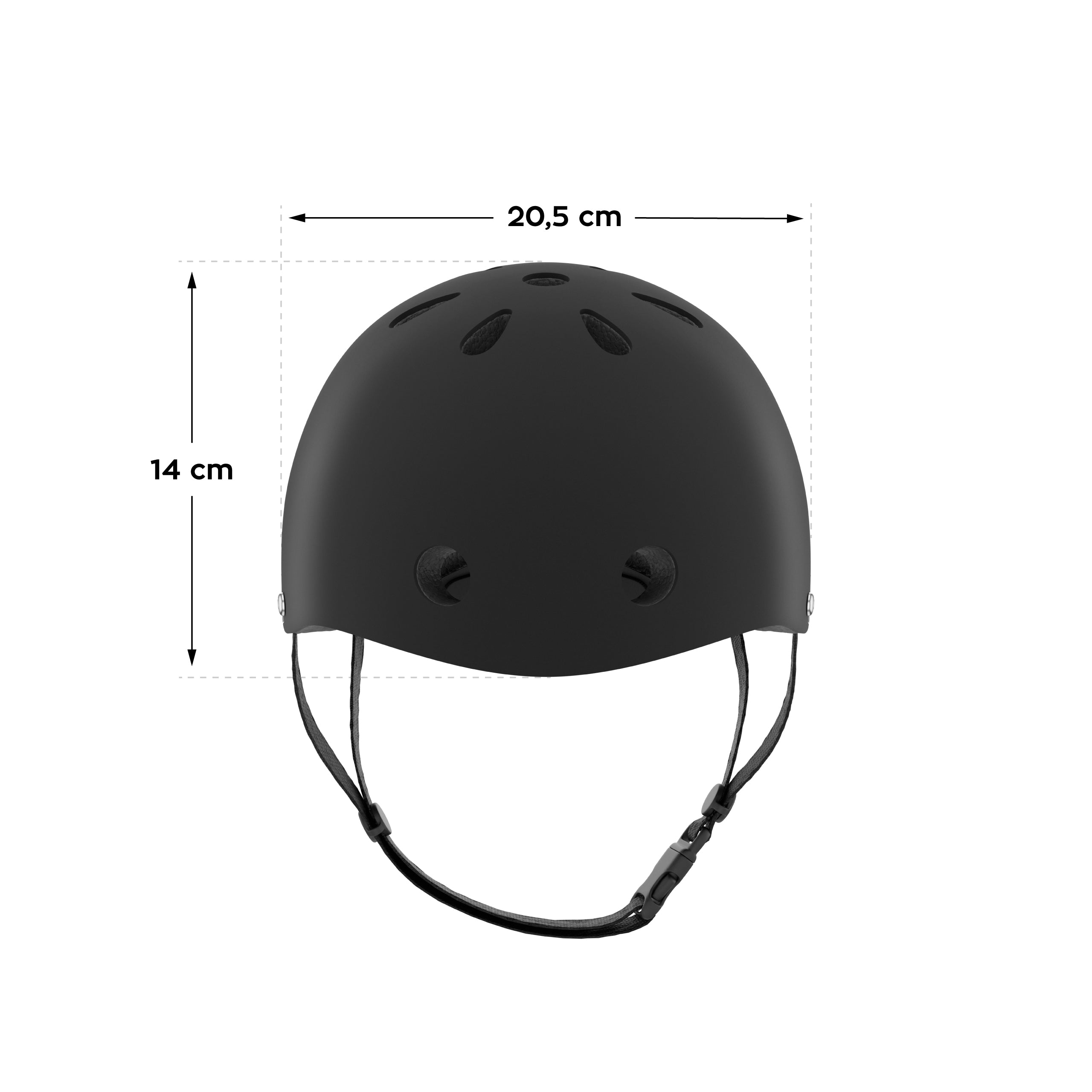 Casco infantil Tulano Turtle 35 Black
