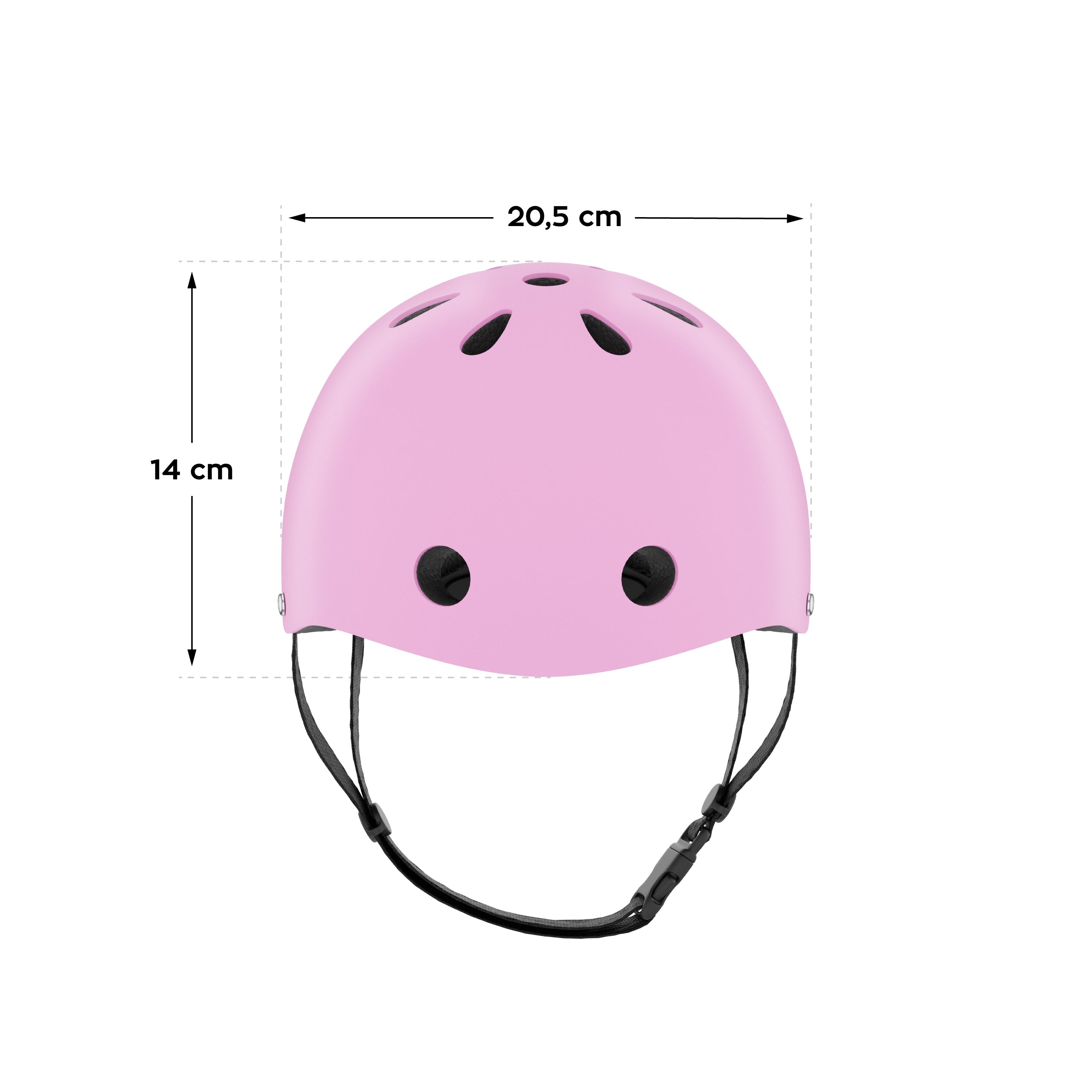 Casco infantil Tulano Turtle 35 rosa