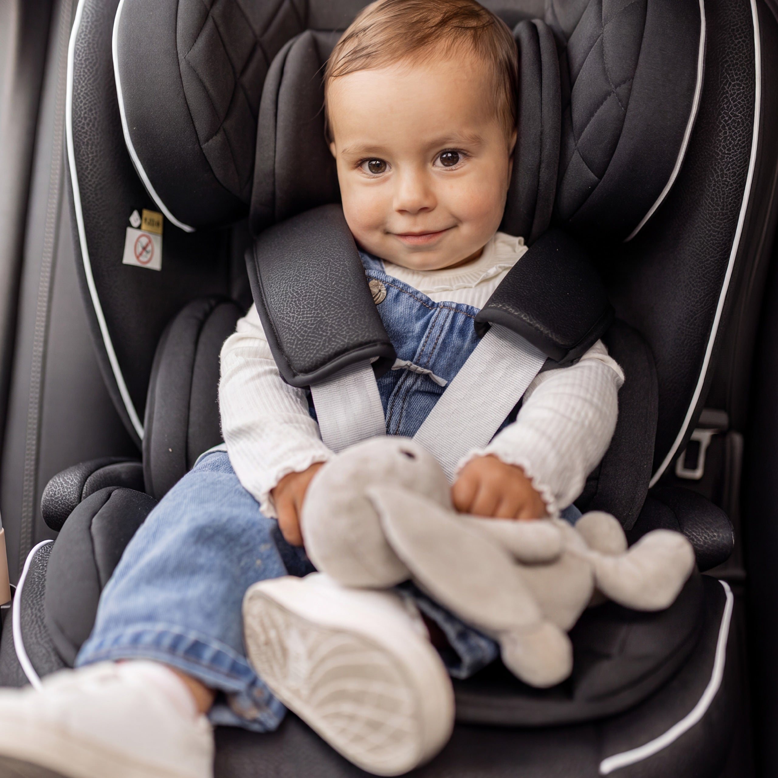 Silla de coche Tulano Zooma 25 Black 76-150 cm I-Size